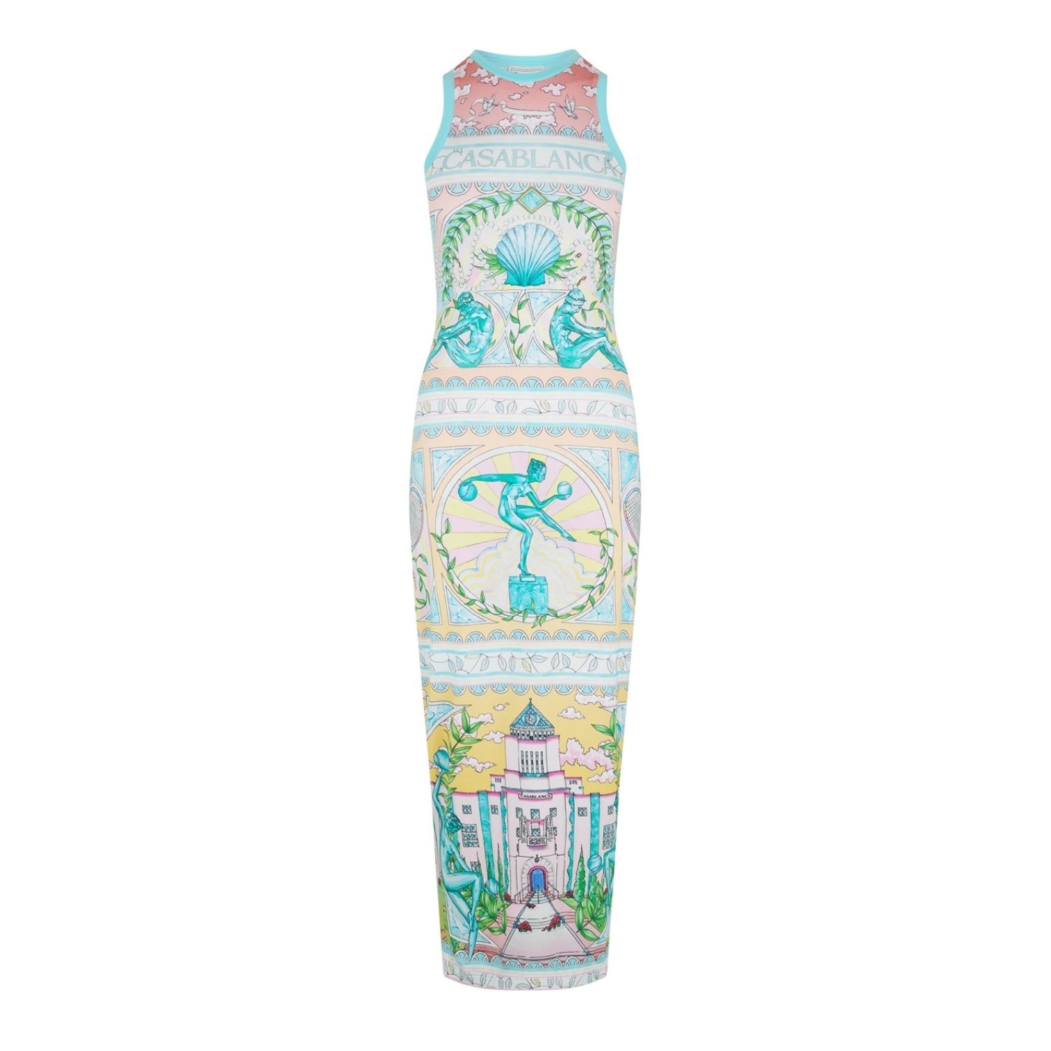 LUXURY HUB CASABLANCA VASE MAXI DRESS