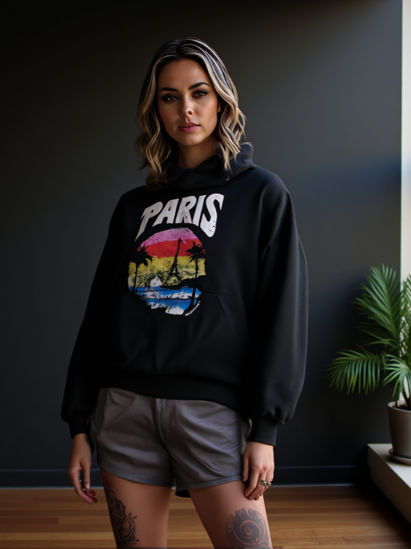 LUXURY HUB BALENCIAGA PARIS TROPICAL HOODIE