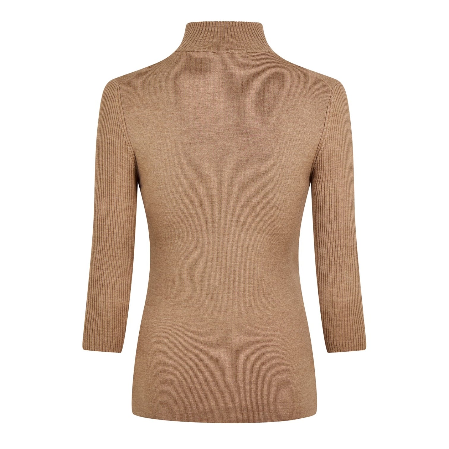 LUXURY HUB VICTORIA BECKHAM VICTORIA HALF ZIP TOP