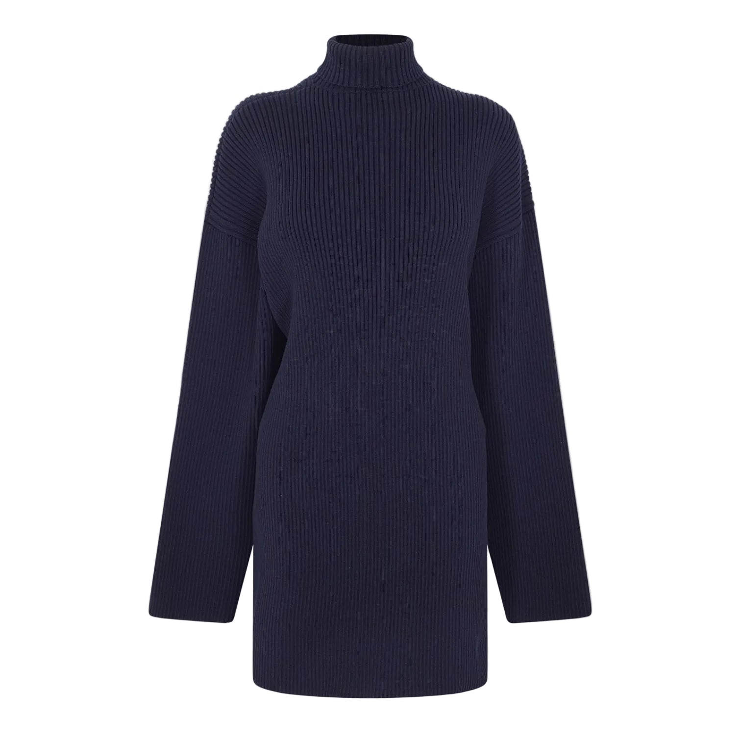 LUXURY HUB BALENCIAGA WOMEN'S BAL PINCH MINI KNITTED JUMPER DRESS