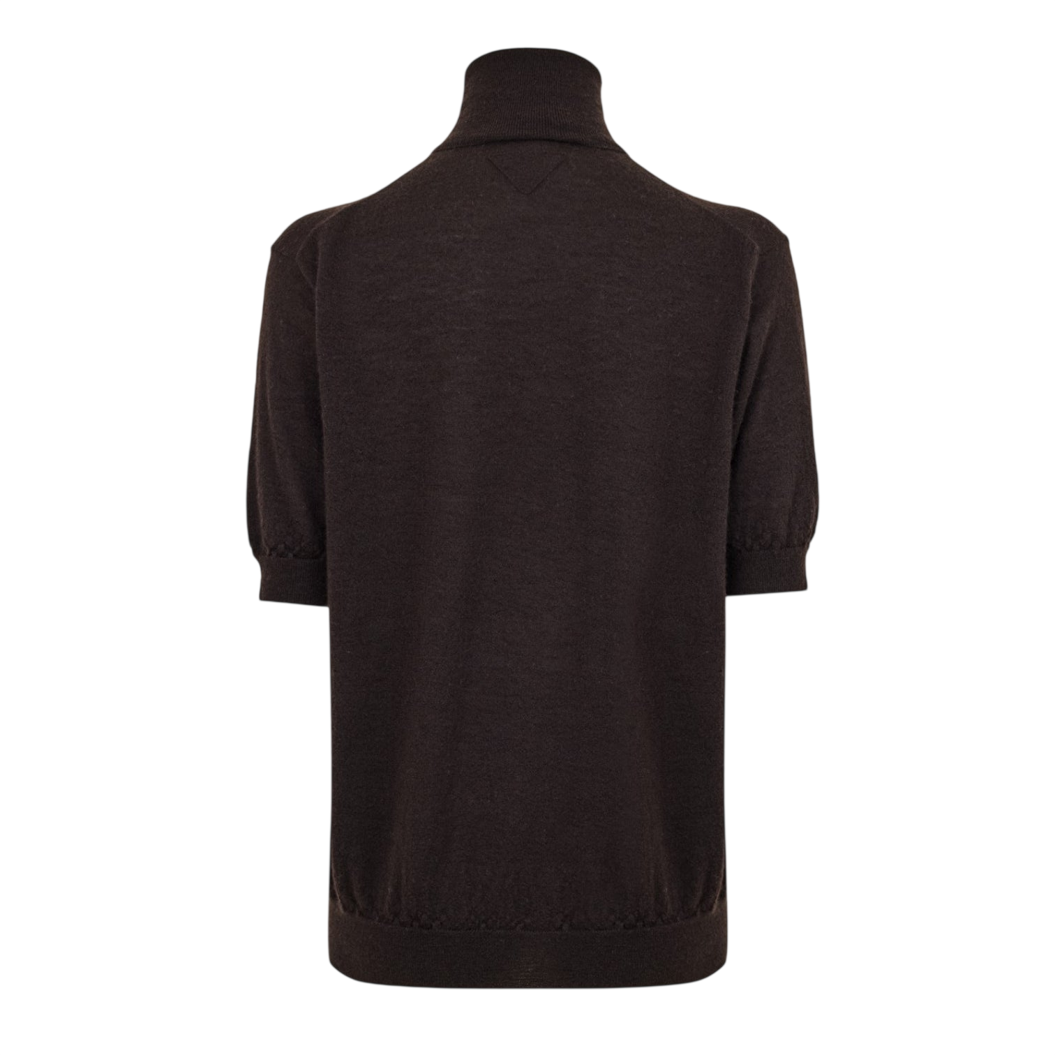 LUXURY HUB PRADA WOMEN'S TEXTURAL PATTERN KNITTED TOP