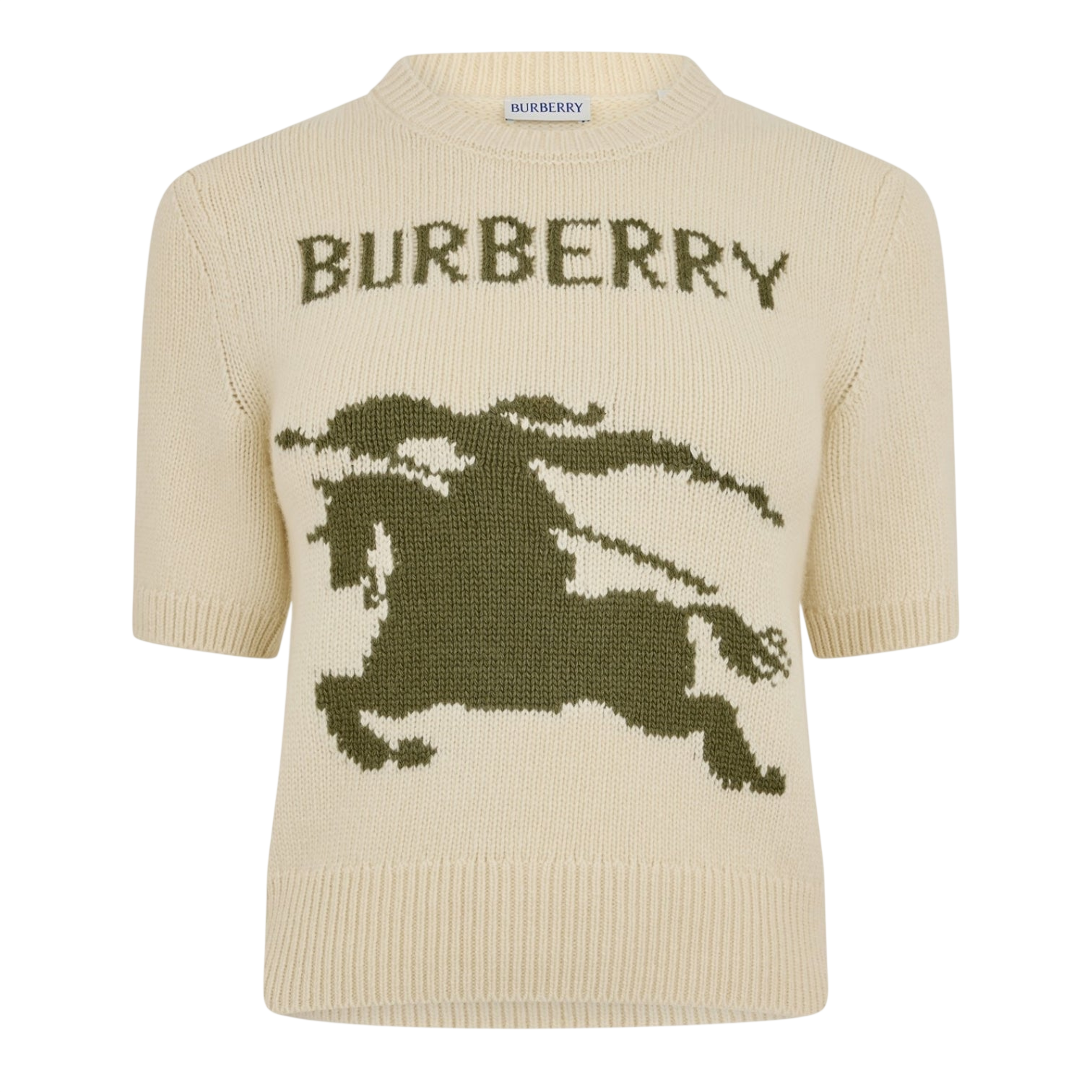 LUXURY HUB BURBERRY WOMEN'S BURB SKYLAR EKD KNITTED TOP