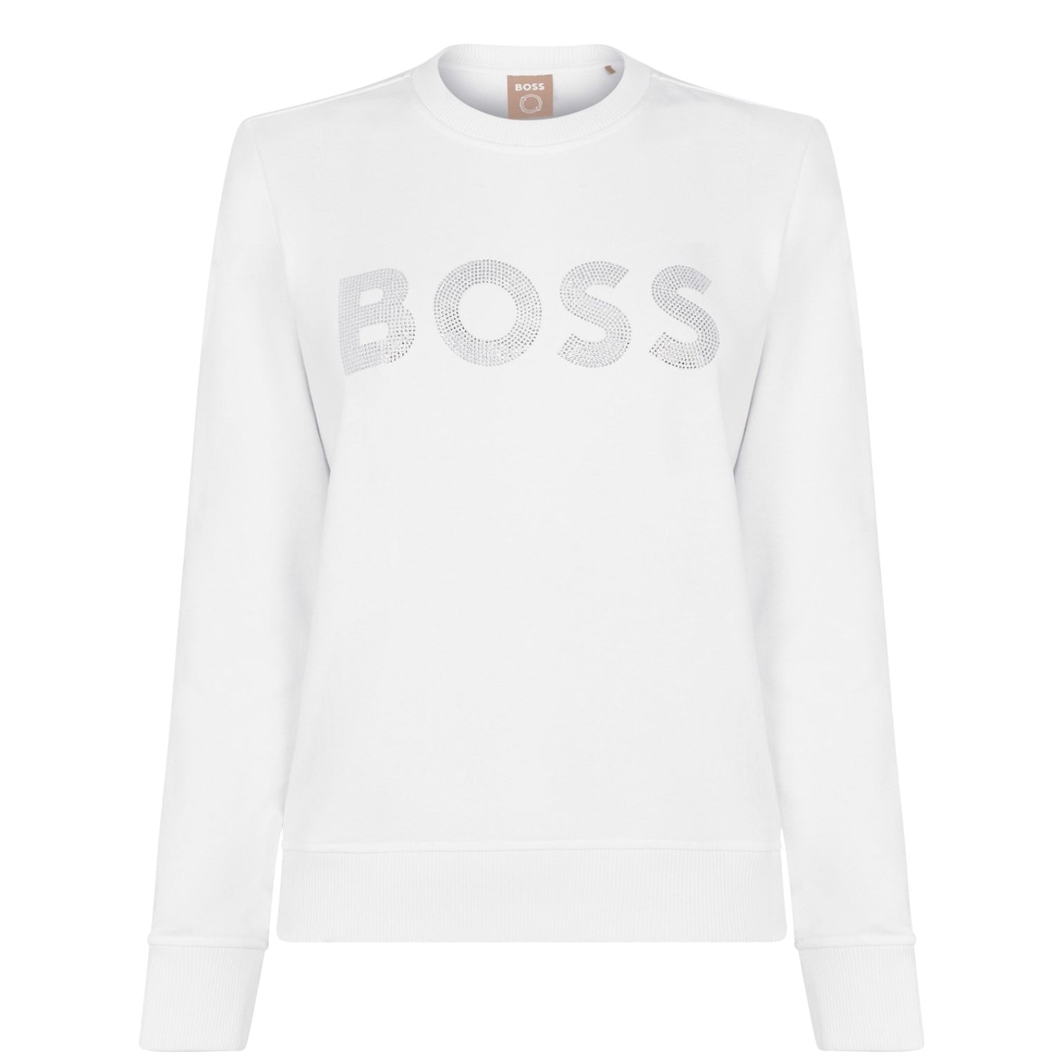 LUXURY HUB BOSS DIAMANTE LOGO SWEATSHIRT
