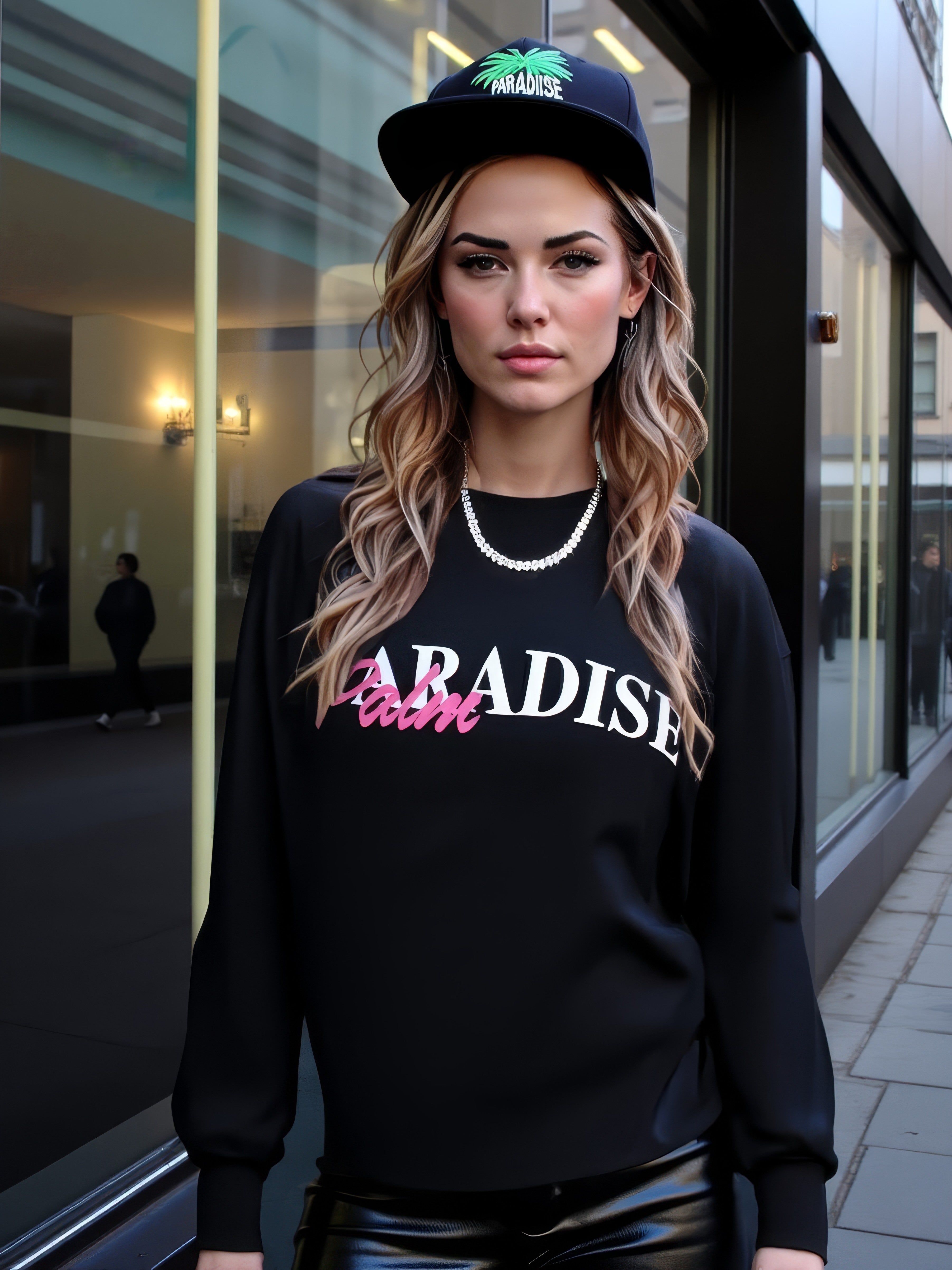 LUXURY HUB PALM ANGELS PALM PARADISE CREW