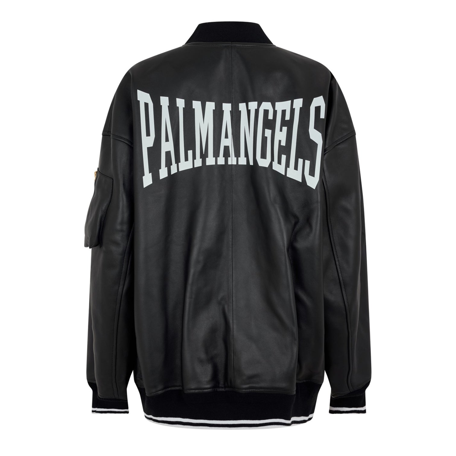 LUXURY HUB PALM ANGELS PALM COLLEGE BOMBER