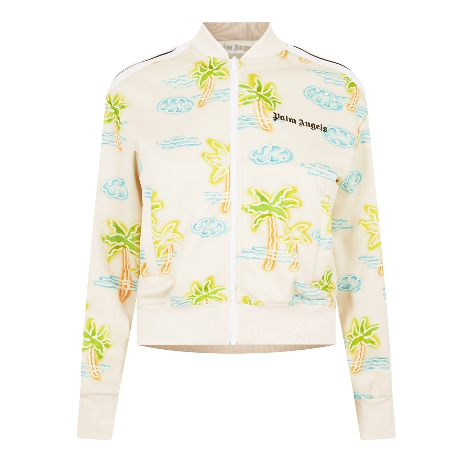 LUXURY HUB PALM ANGELS NEON PALM TRACK JACKET