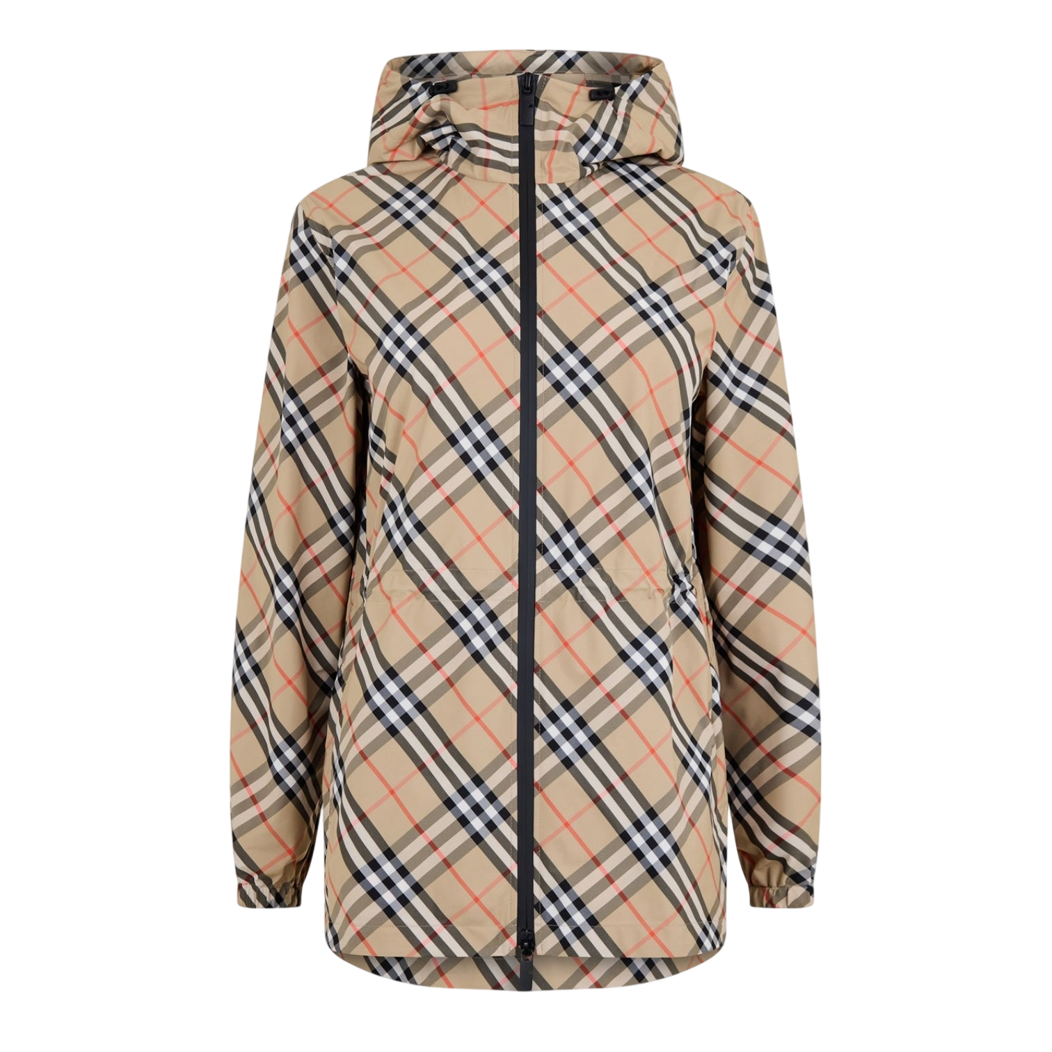 LUXURY HUB BURBERRY WOMEN'S BURB WHITSTABLE RAIN ANORAK
