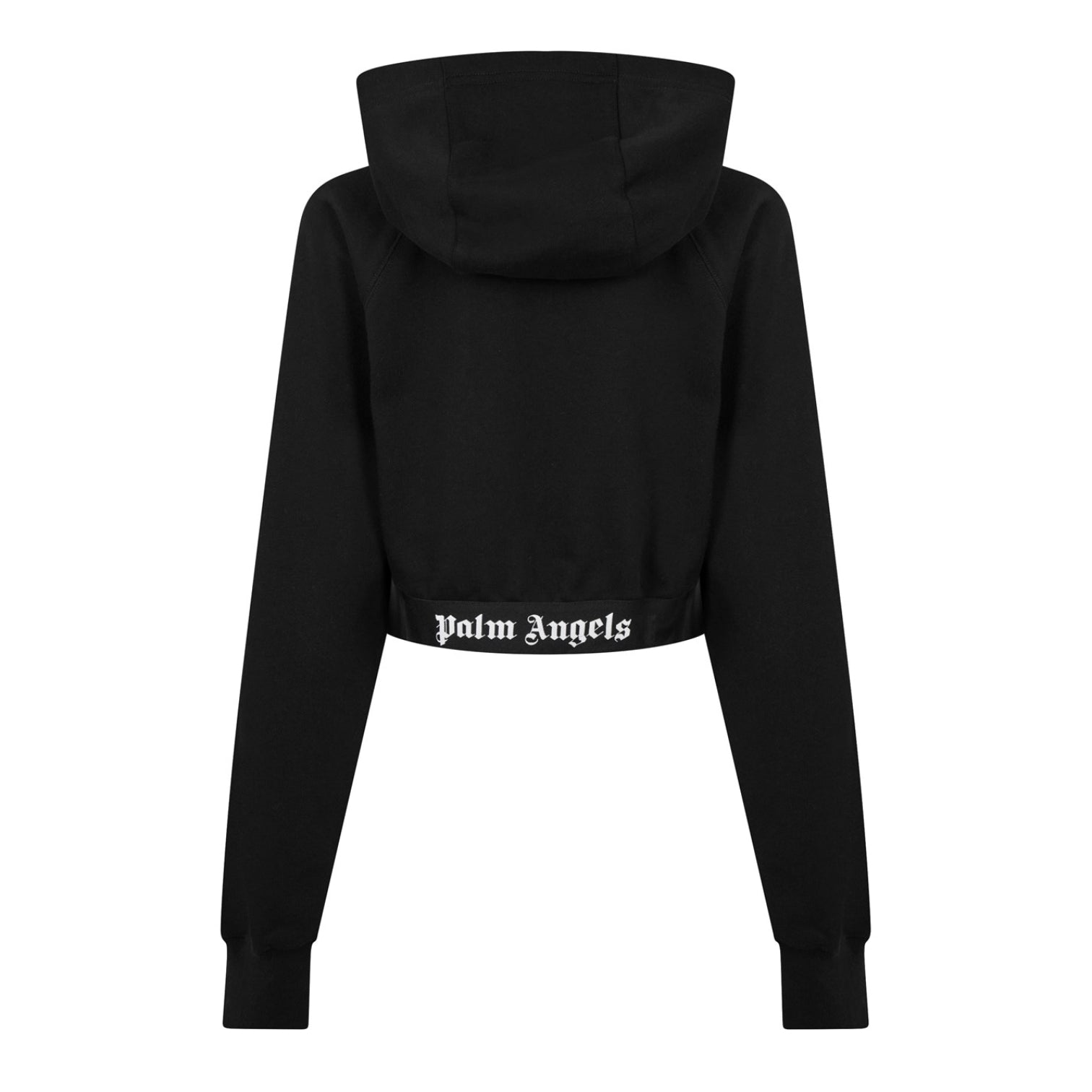 LUXURY HUB  PALM ANGELS LOGO TAPE HOODIE