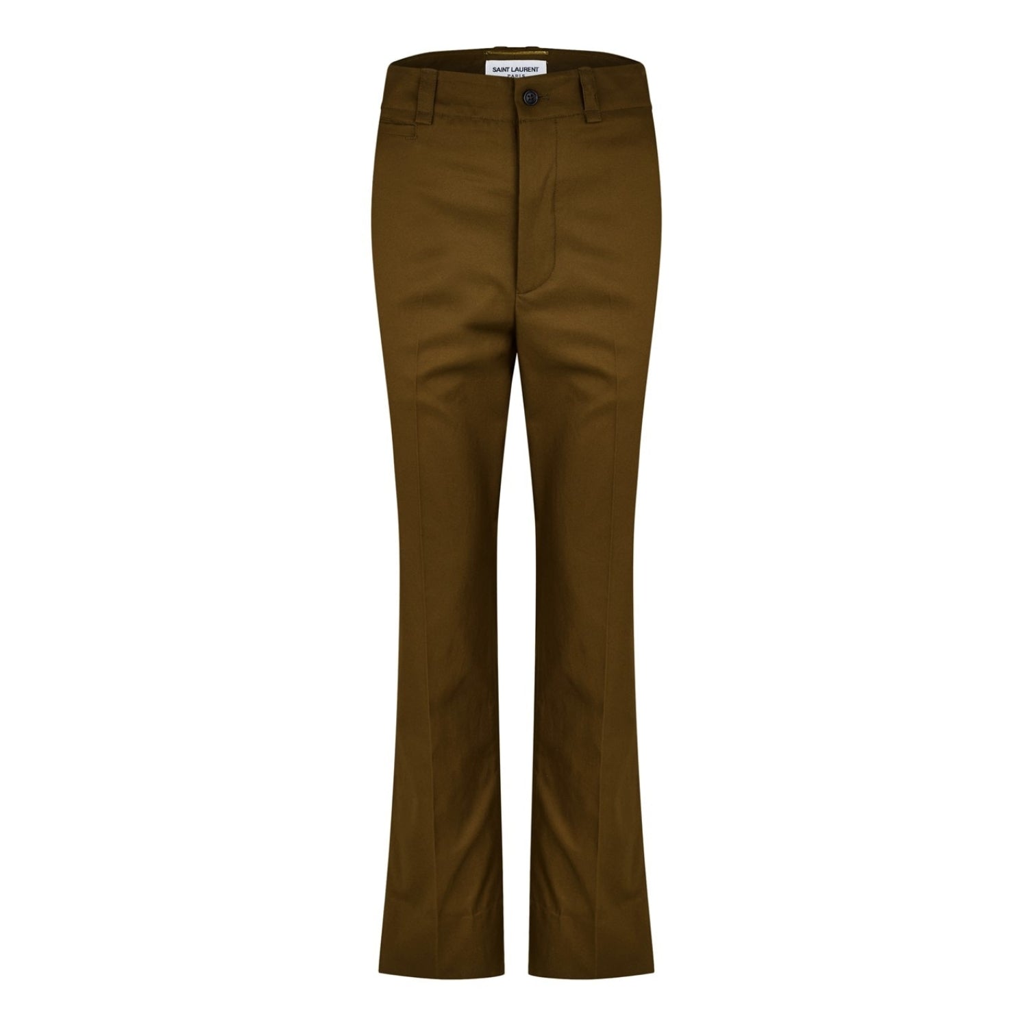 LUXURY HUB SAINT LAURENT COTTON TWILL TROUSER