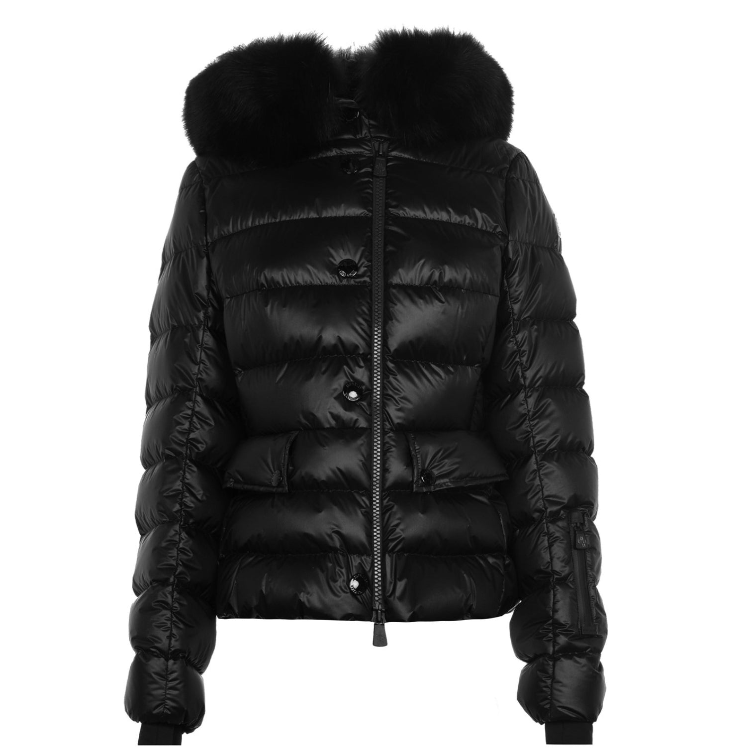 LUXURY HUB MONCLER GRENOBLE ARMONIQUE FUR PADDED JACKET