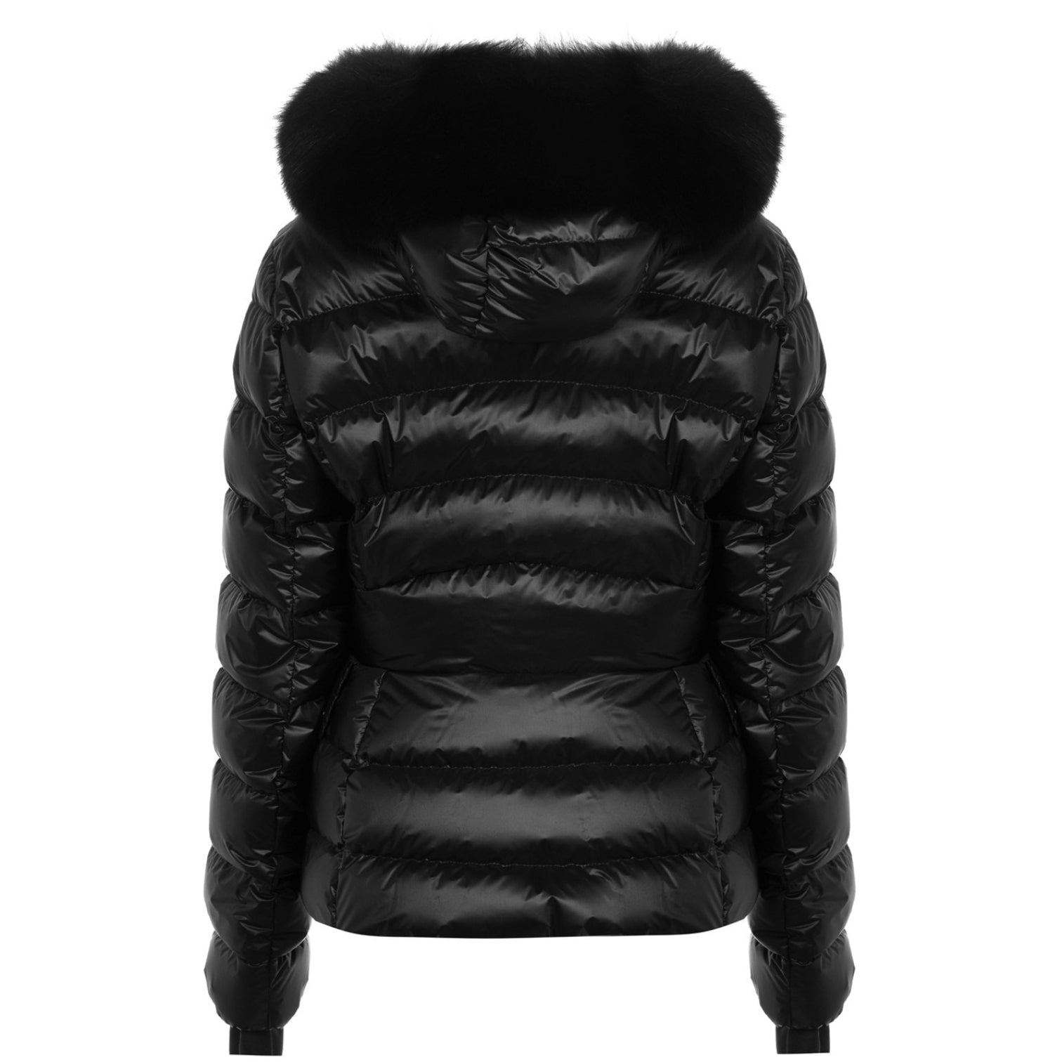 LUXURY HUB MONCLER GRENOBLE ARMONIQUE FUR PADDED JACKET