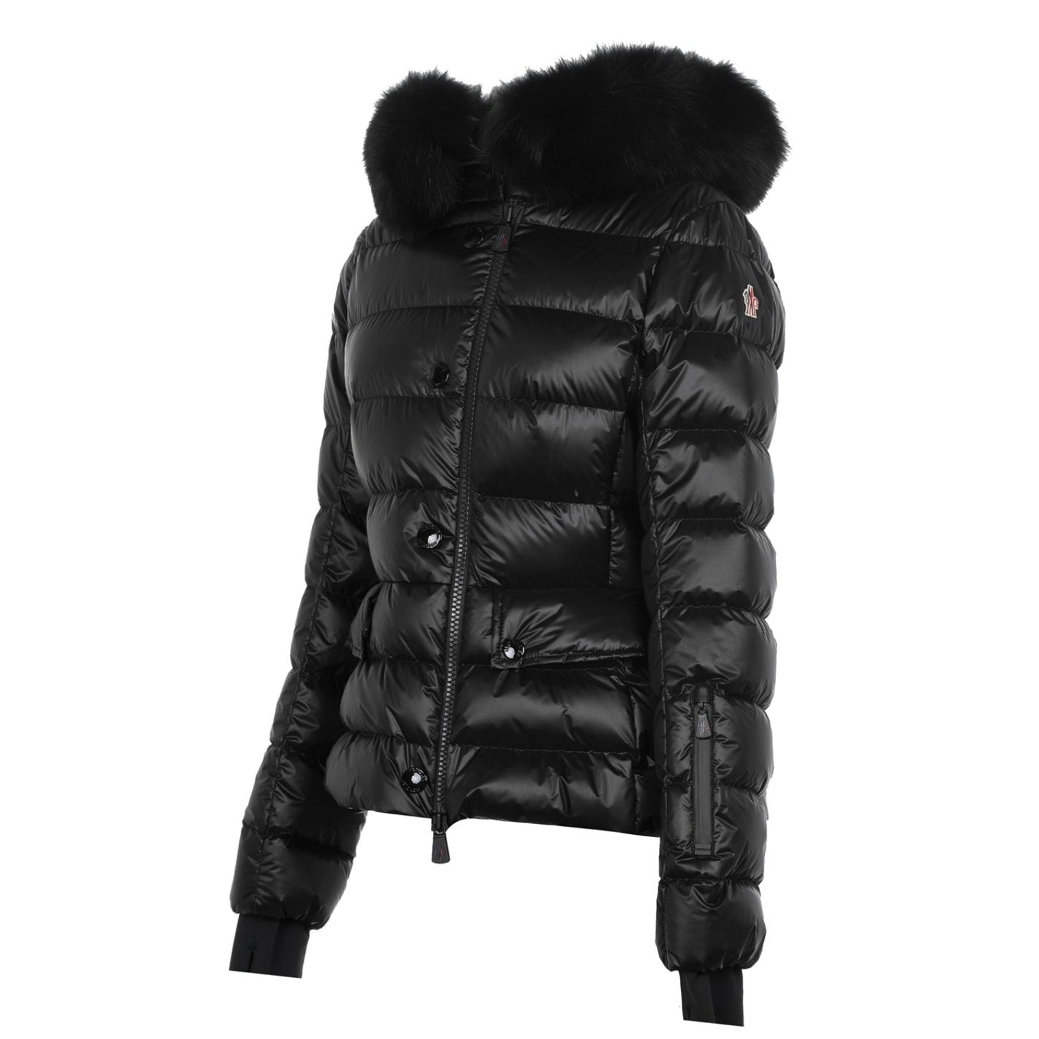 LUXURY HUB MONCLER GRENOBLE ARMONIQUE FUR PADDED JACKET