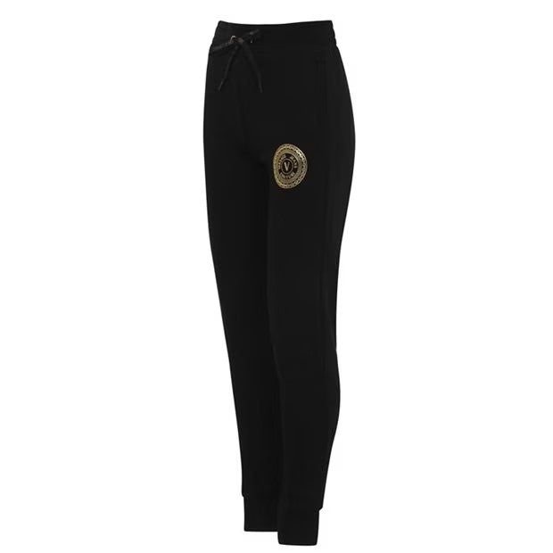 LUXURY HUB VERSACE JEANS COUTURE ROUND LOGO JOGGERS