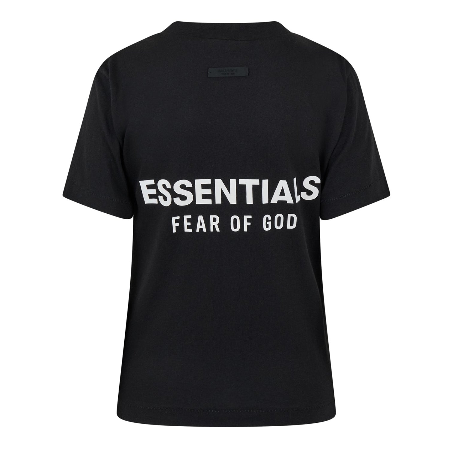 LUXURY HUB FEAR OF GOD ESSENTIALS BACK LOGO TEE