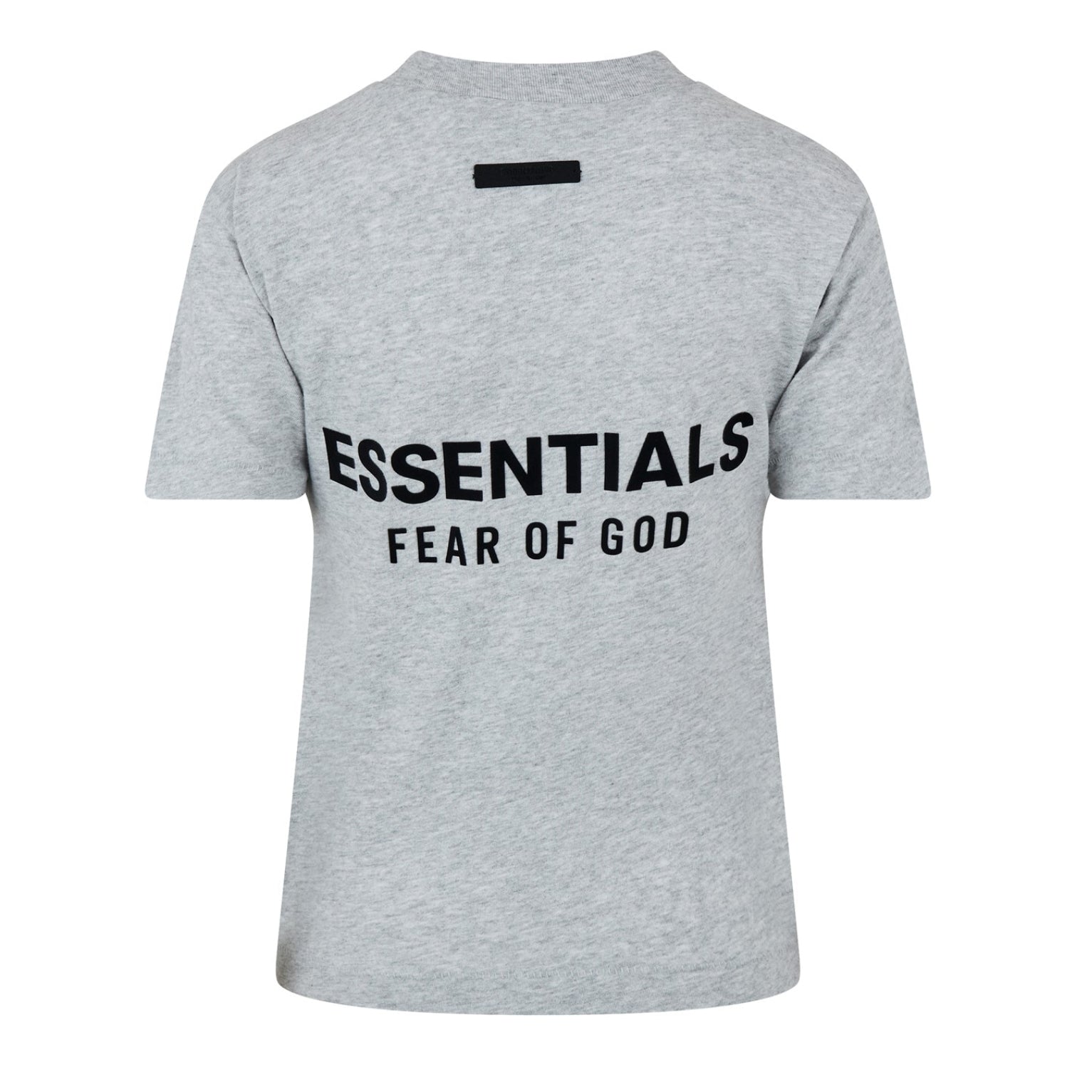 LUXURY HUB FEAR OF GOD ESSENTIALS BACK LOGO TEE