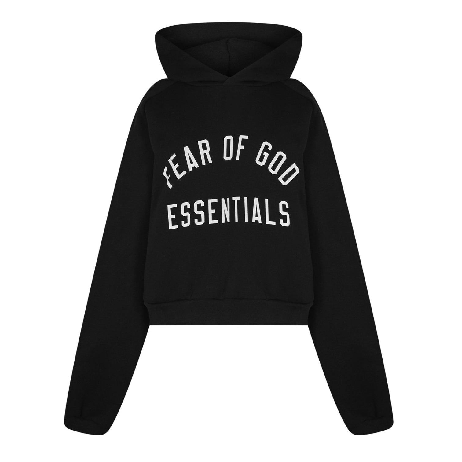 LUXURY HUB FEAR OF GOD ESSENTIALS LOGO HOODIE
