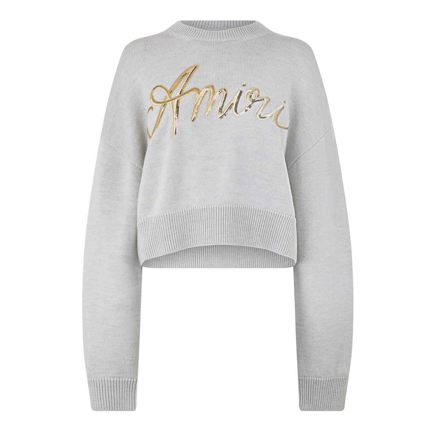 LUXURY HUB AMIRI MA SWIRL CREW NECK SWEATER