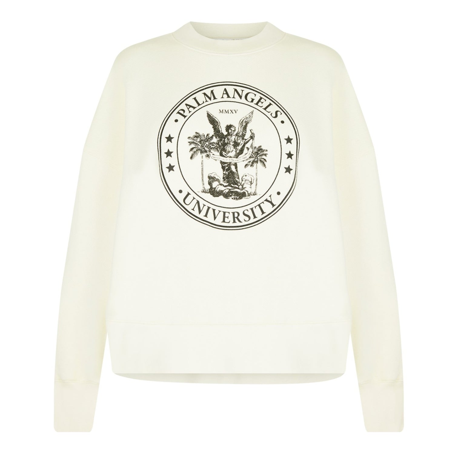 LUXURY HUB PALM ANGELS COLLEGE CLASSIC SWEATSHIRT