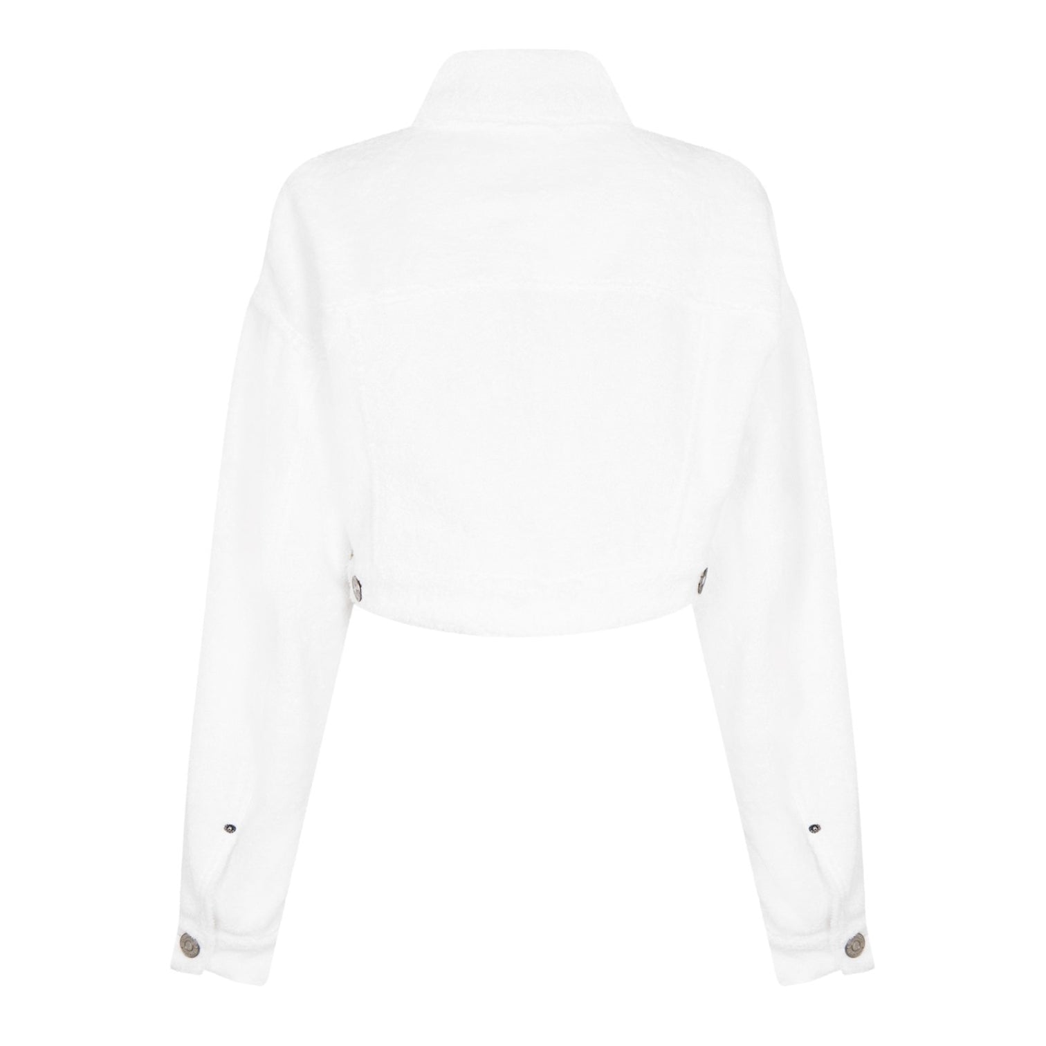 LUXURY HUB DSQUARED2 BOUCLE COTTON CROPPED JACKET