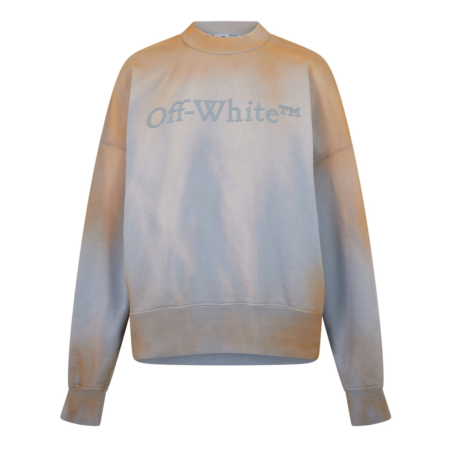 LUXURY HUB OFF WHITE LAUNDRY CREW SWEATSHIRT