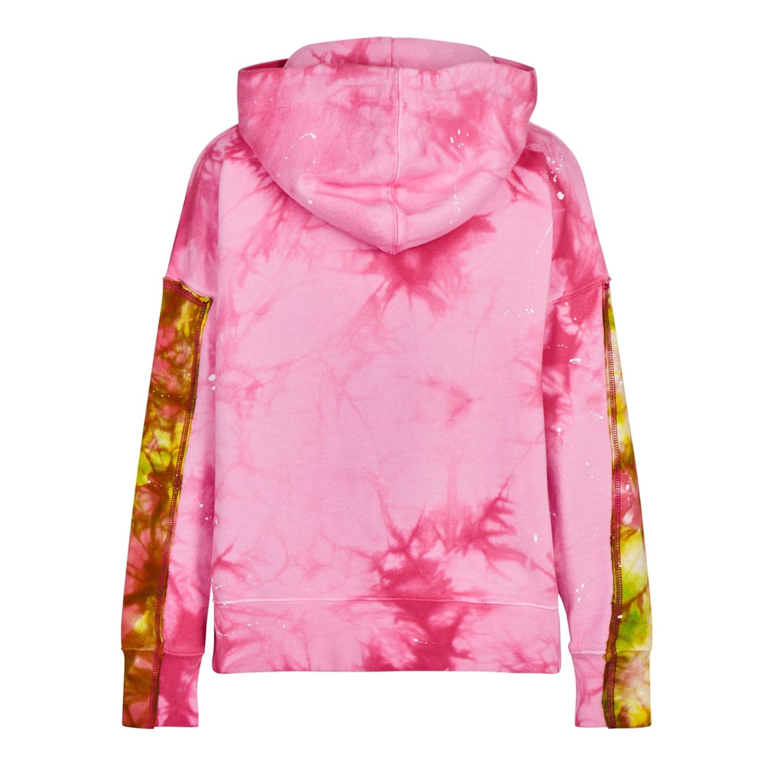 LUXURY HUB PALM ANGELS MULTI-COLOURED TIE DYE HOODIE