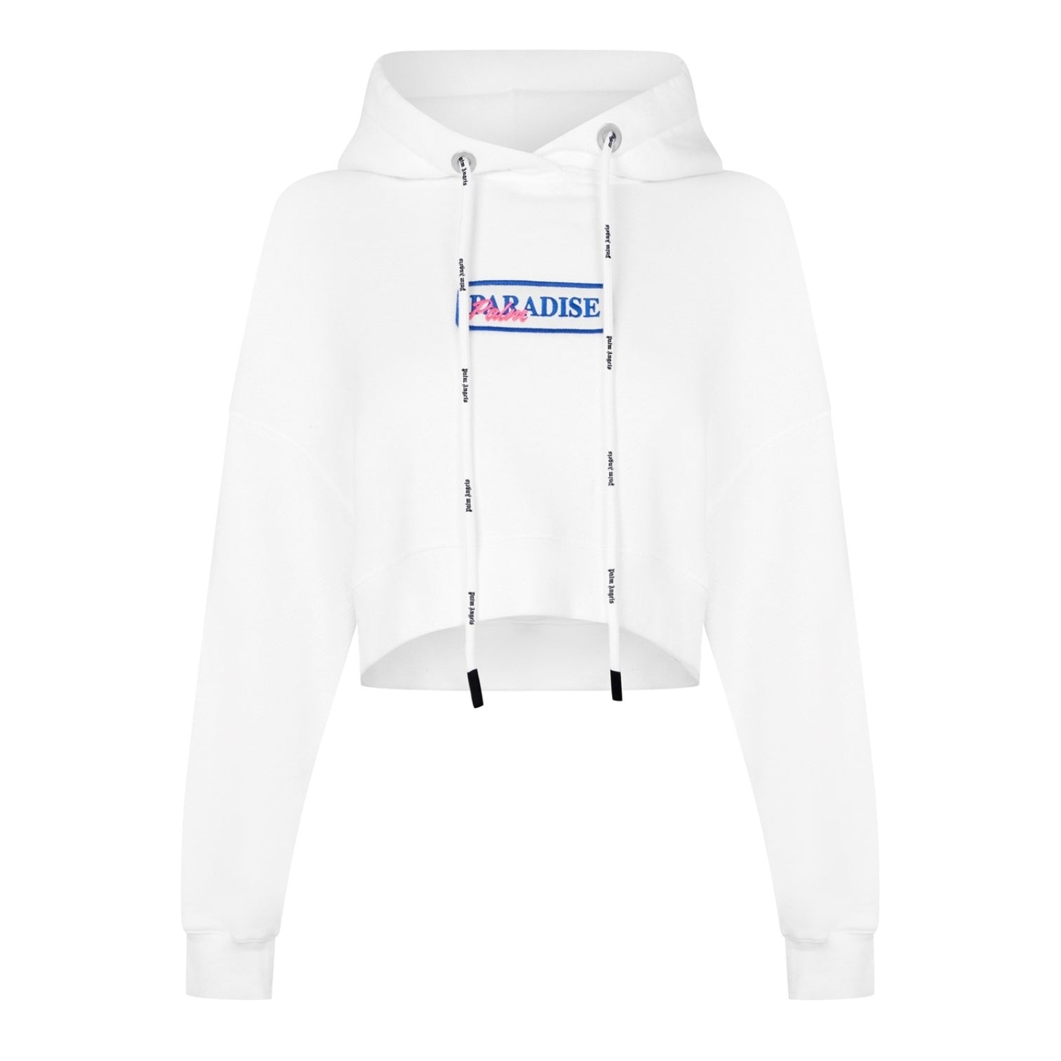 LUXURY HUB PALM ANGELS PALM PARADSE CROP HOODIE