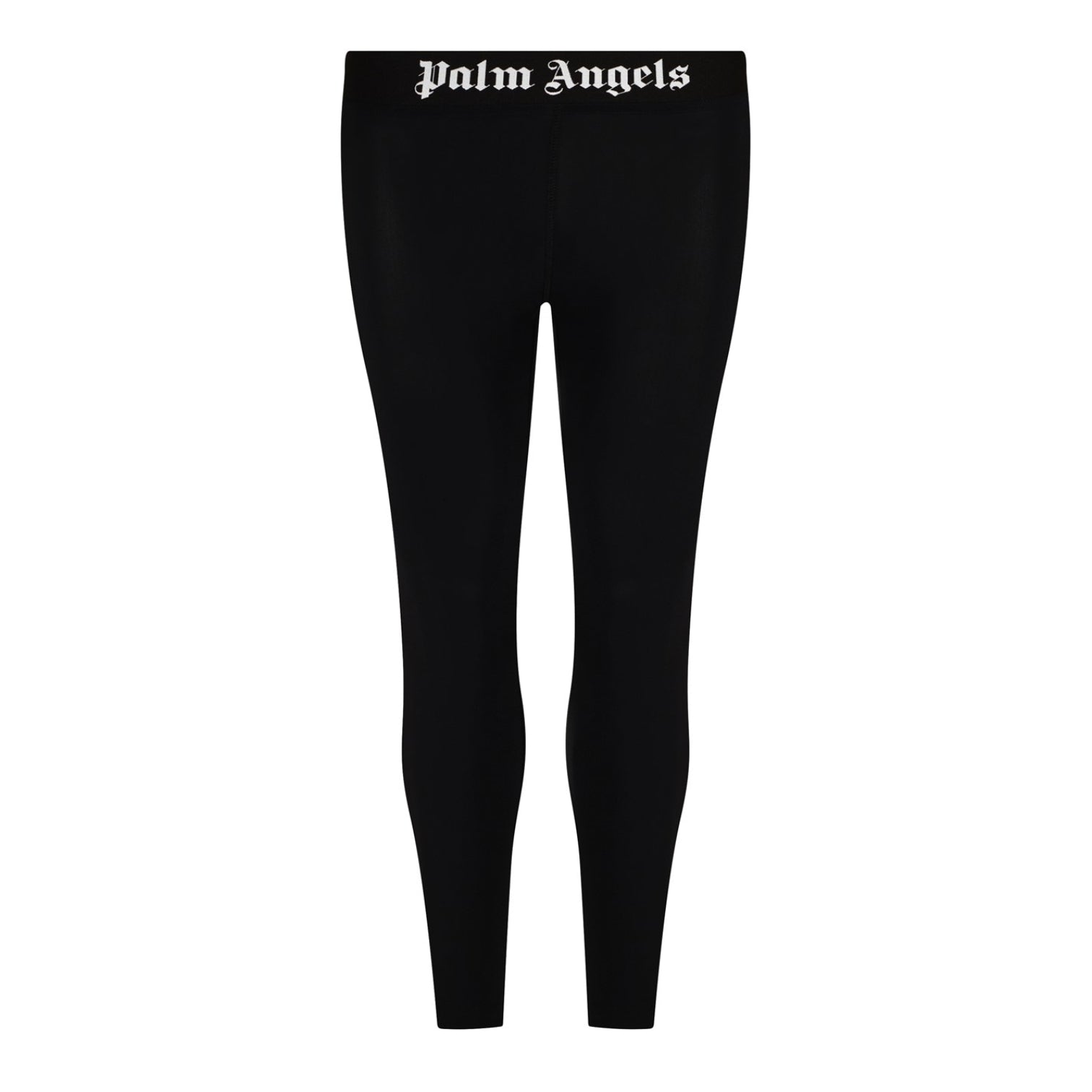 LUXURY HUB PALM ANGELS LOGO CROPPED LEGGINGS