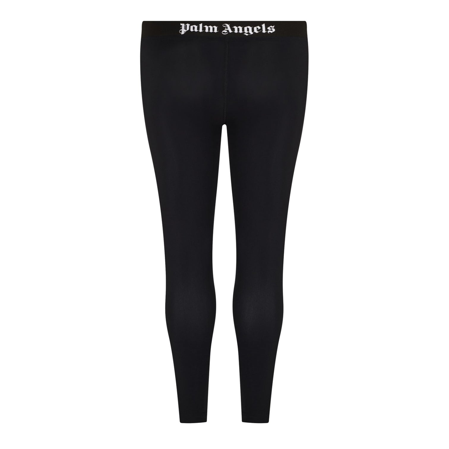 LUXURY HUB PALM ANGELS LOGO CROPPED LEGGINGS