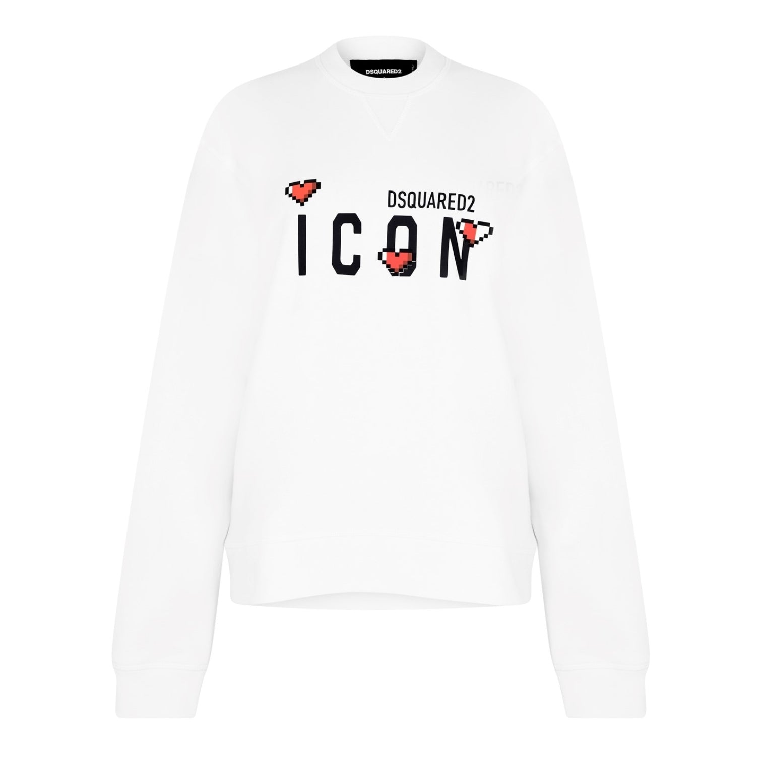 LUXURY HUB DSQUARED2 DSQ ICON SWTSHRT