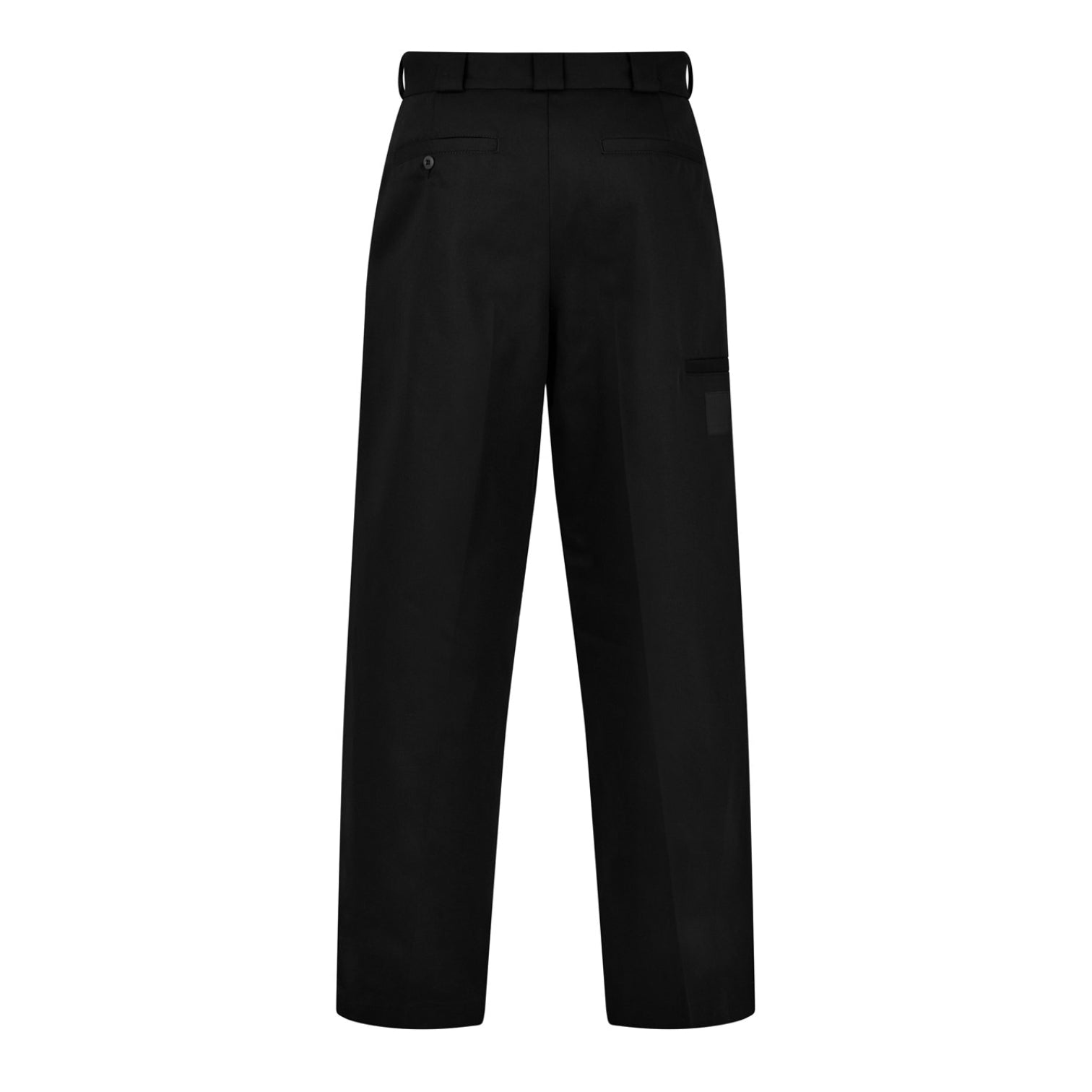 LUXURY HUB GIVENCHY PLEATED CANVAS CHINO TROUSERS