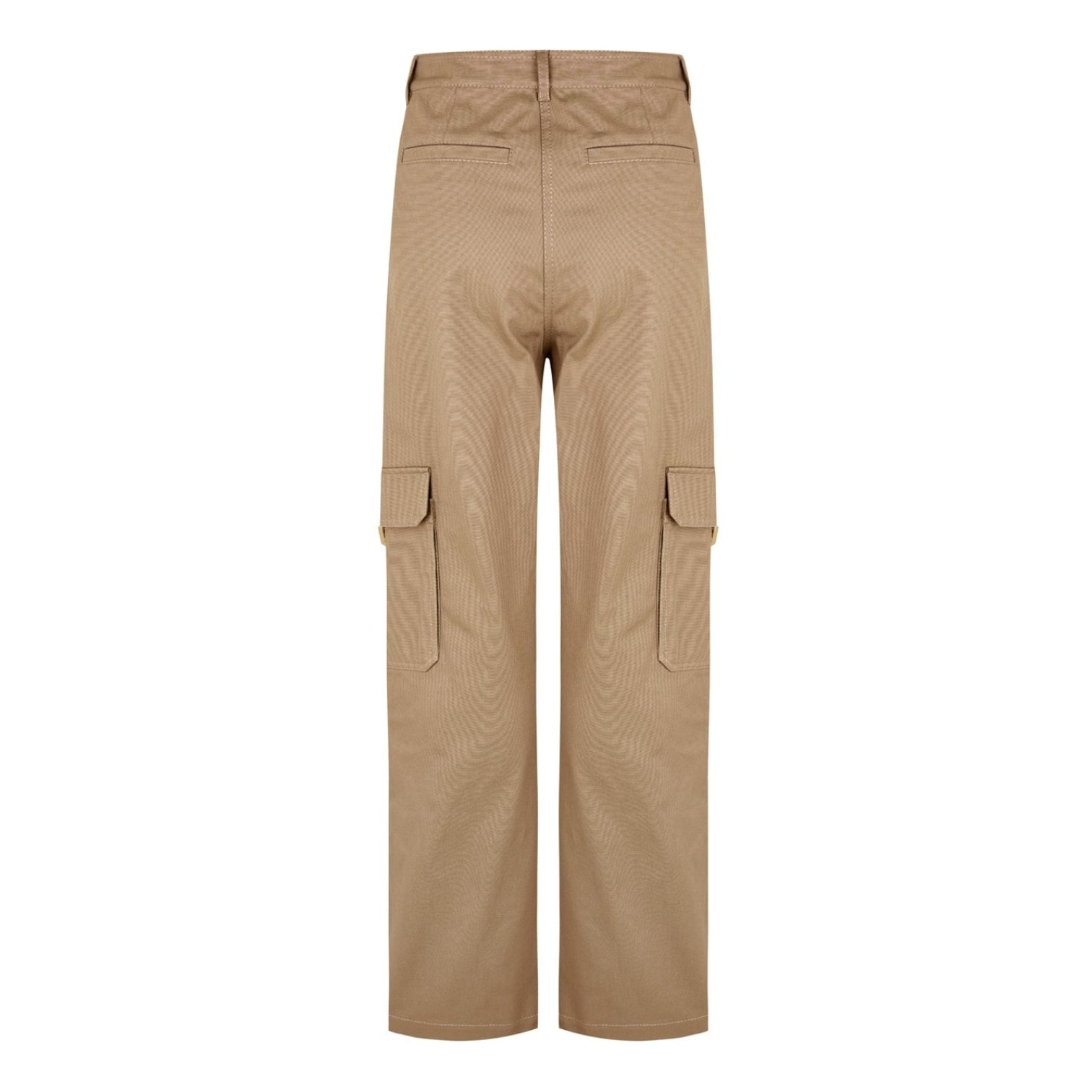 LUXURY HUB VALENTINO STRETCH CANVAS COTTON PANTS