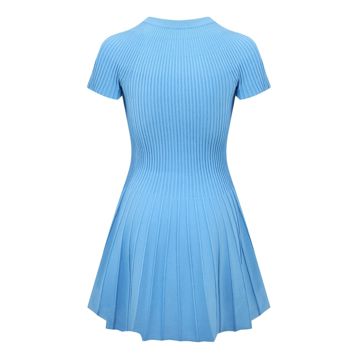 LUXURY HUB BALMAIN PLEATED MINI DRESS