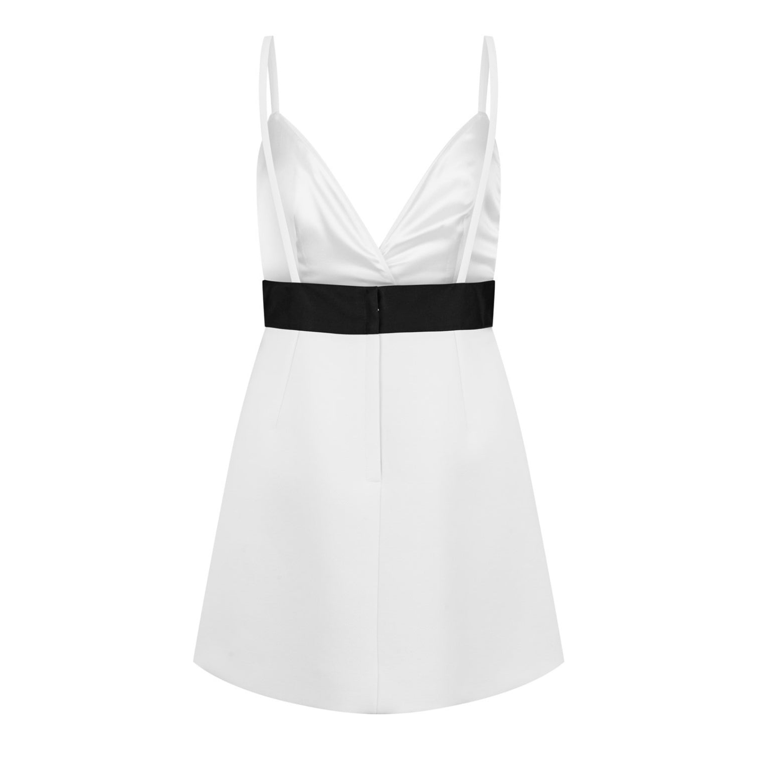 LUXURY HUB DOLCE AND GABBANA TUXEDO MINI DRESS