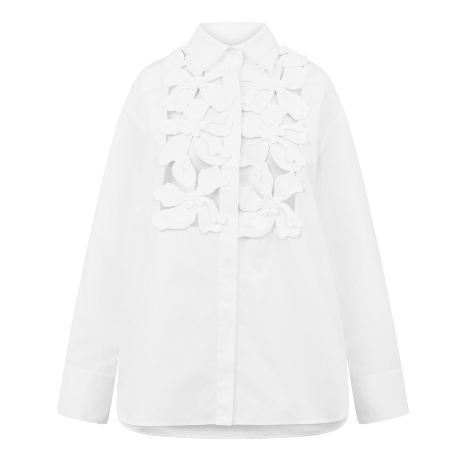 LUXURY HUB VALENTINO VAL POPELINE SHIRT