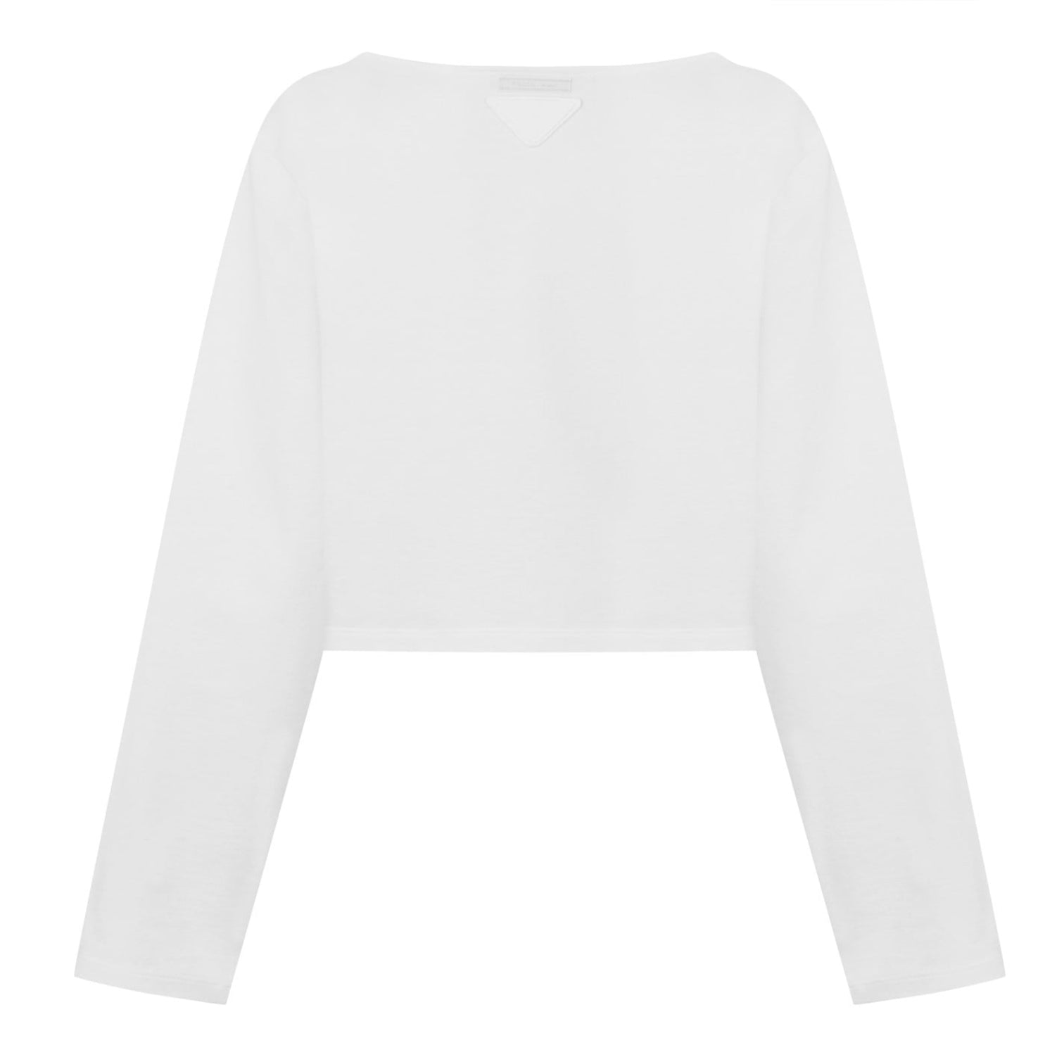 LUXURY HUB PRADA JERSEY LOGO TOP