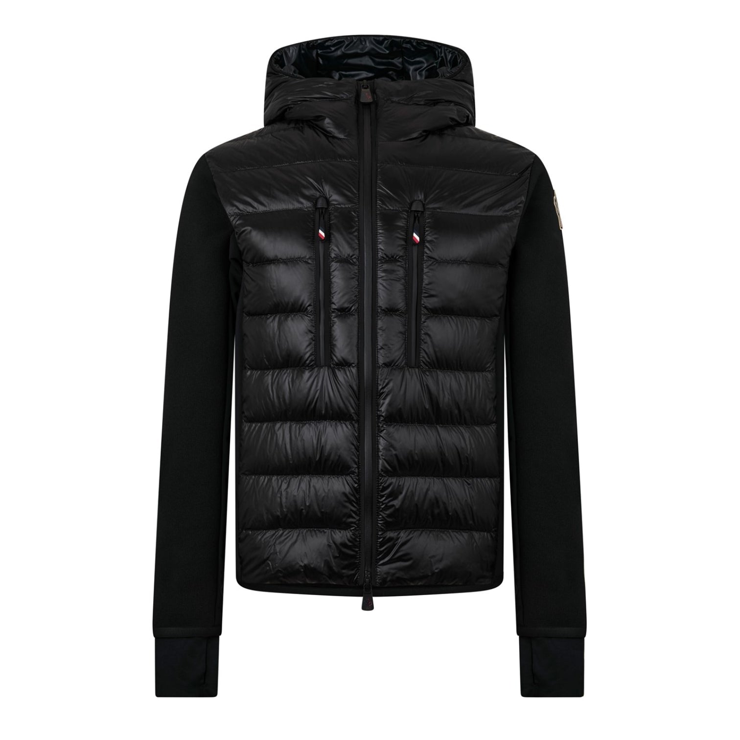 LUXURY HUB MONCLER GRENOBLE HYBRID HOODED JACKET