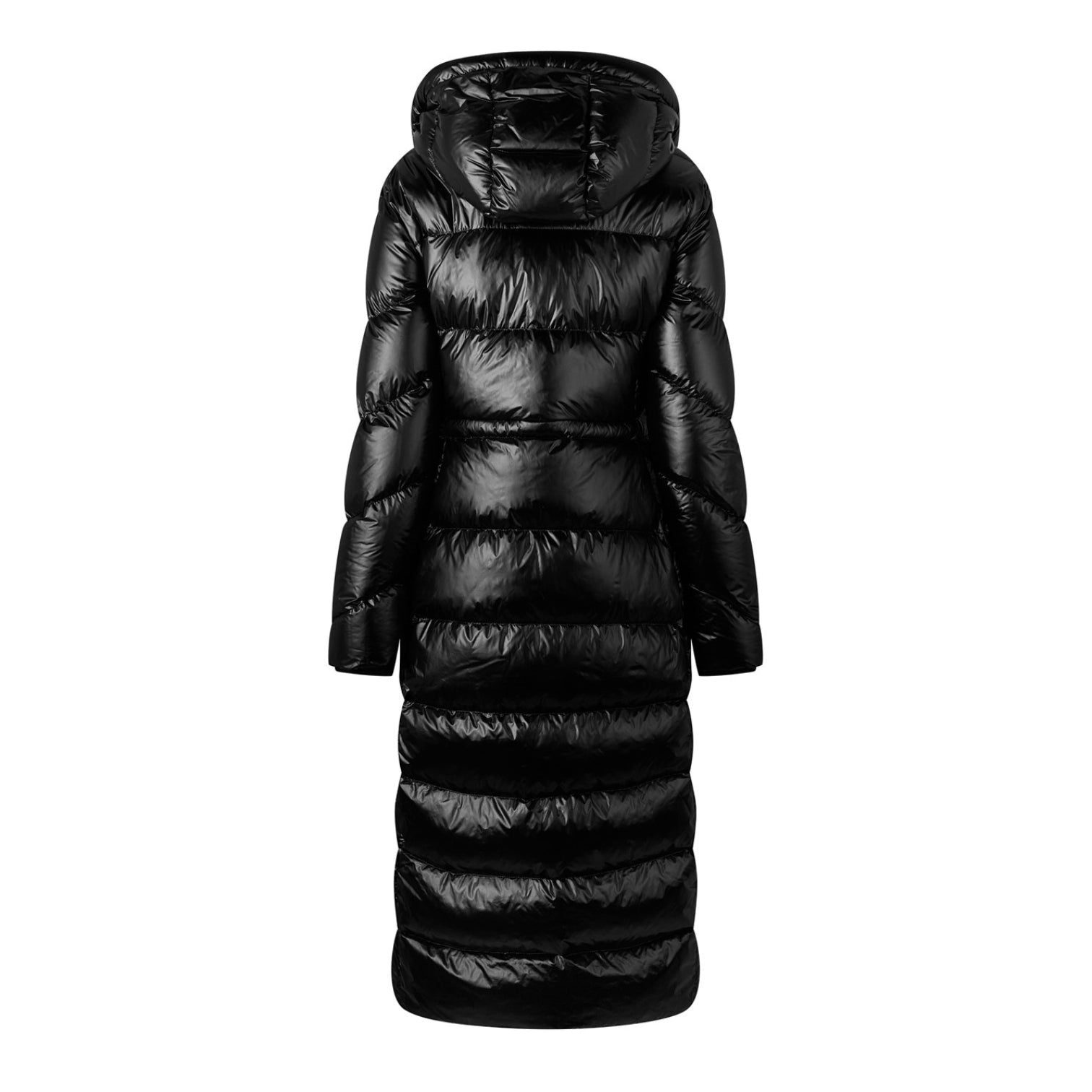 LUXURY HUB MOOSE KNUCKLES BELLE COTE SHINY SHELL DOWN COAT