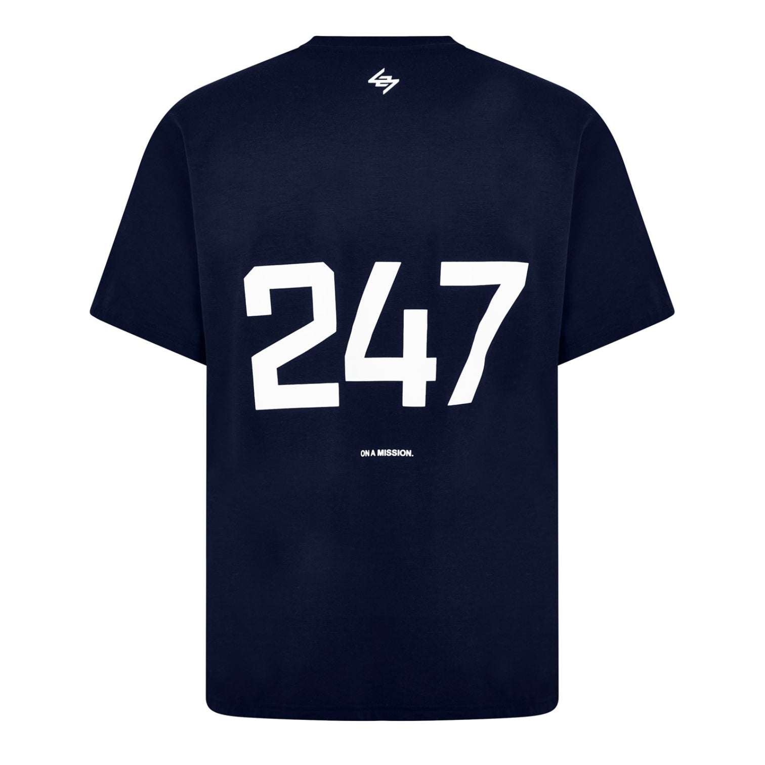 LUXURY HUB REPRESENT 247 MEN'S 247 OVERSIZED TEE