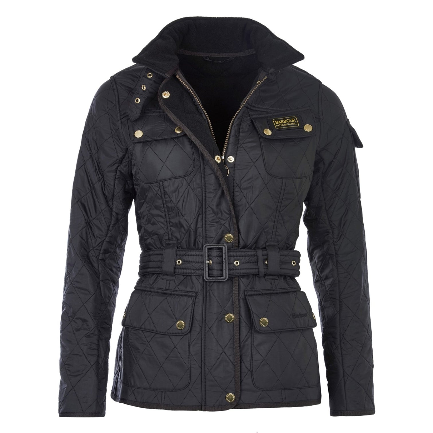 LUXURY HUB BARBOUR INTERNATIONAL WOMEN'S POLAR QUILTED JACKET