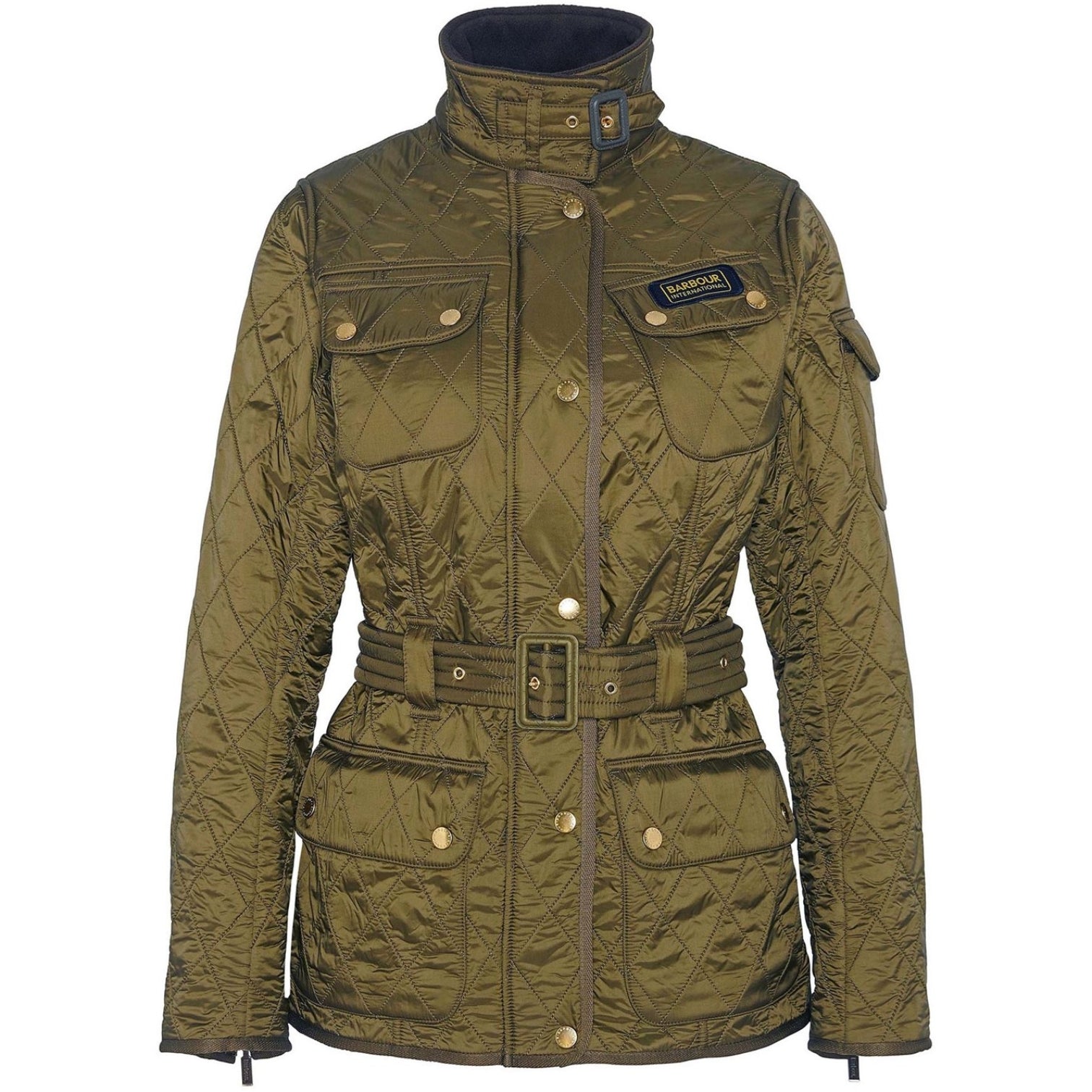 LUXURY HUB BARBOUR INTERNATIONAL WOMEN'S POLAR QUILTED JACKET