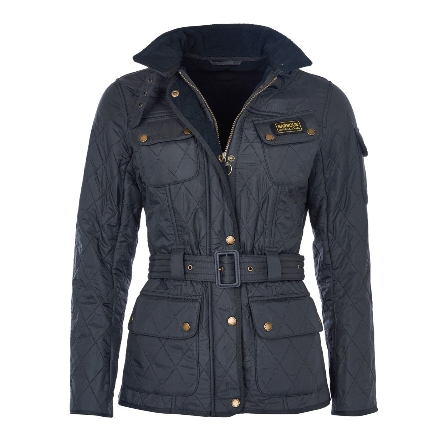 LUXURY HUB BARBOUR INTERNATIONAL WOMEN'S POLAR QUILTED JACKET