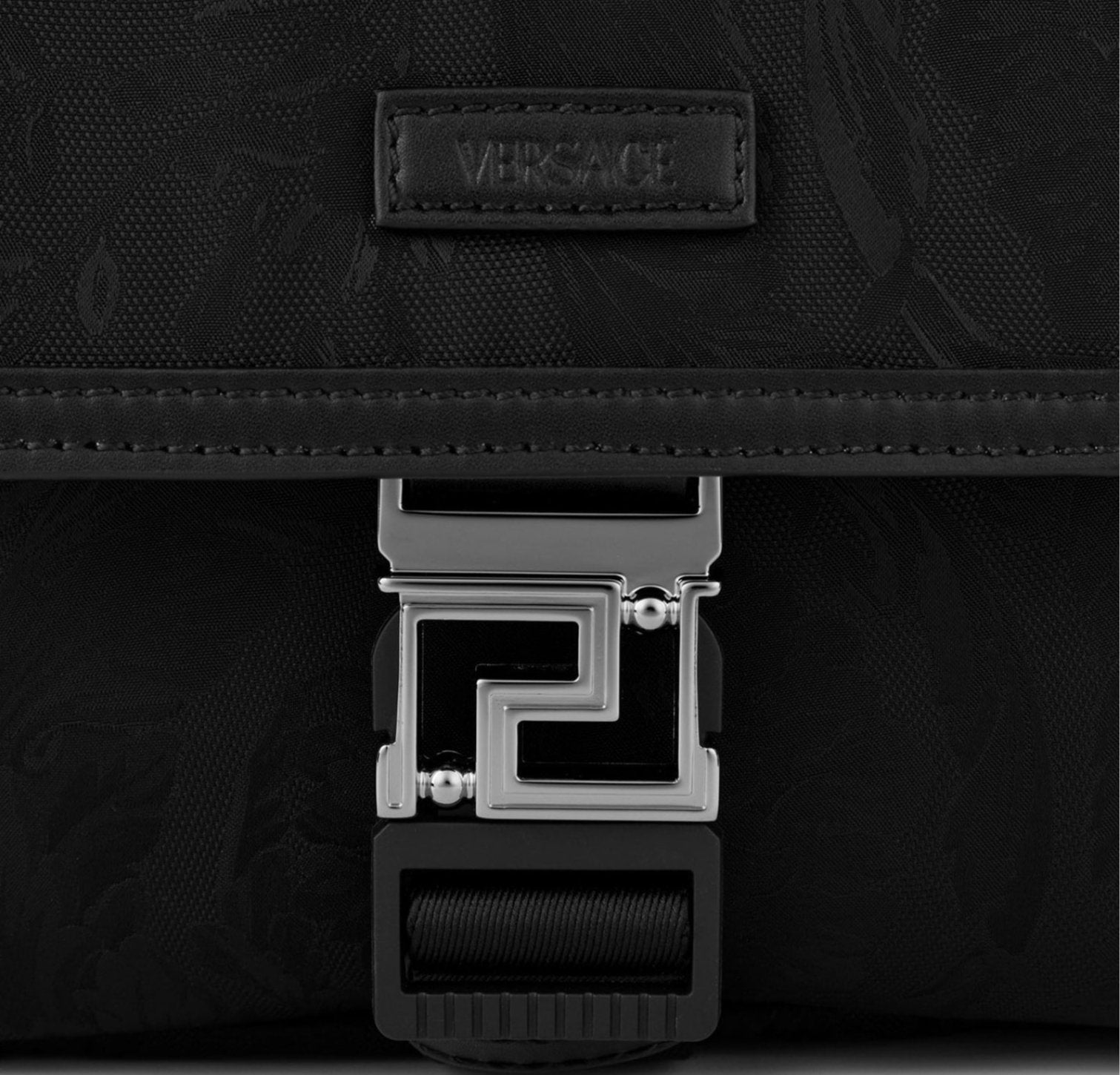 LUXURY HUB VERSACE NYLON MESSENGER BAG