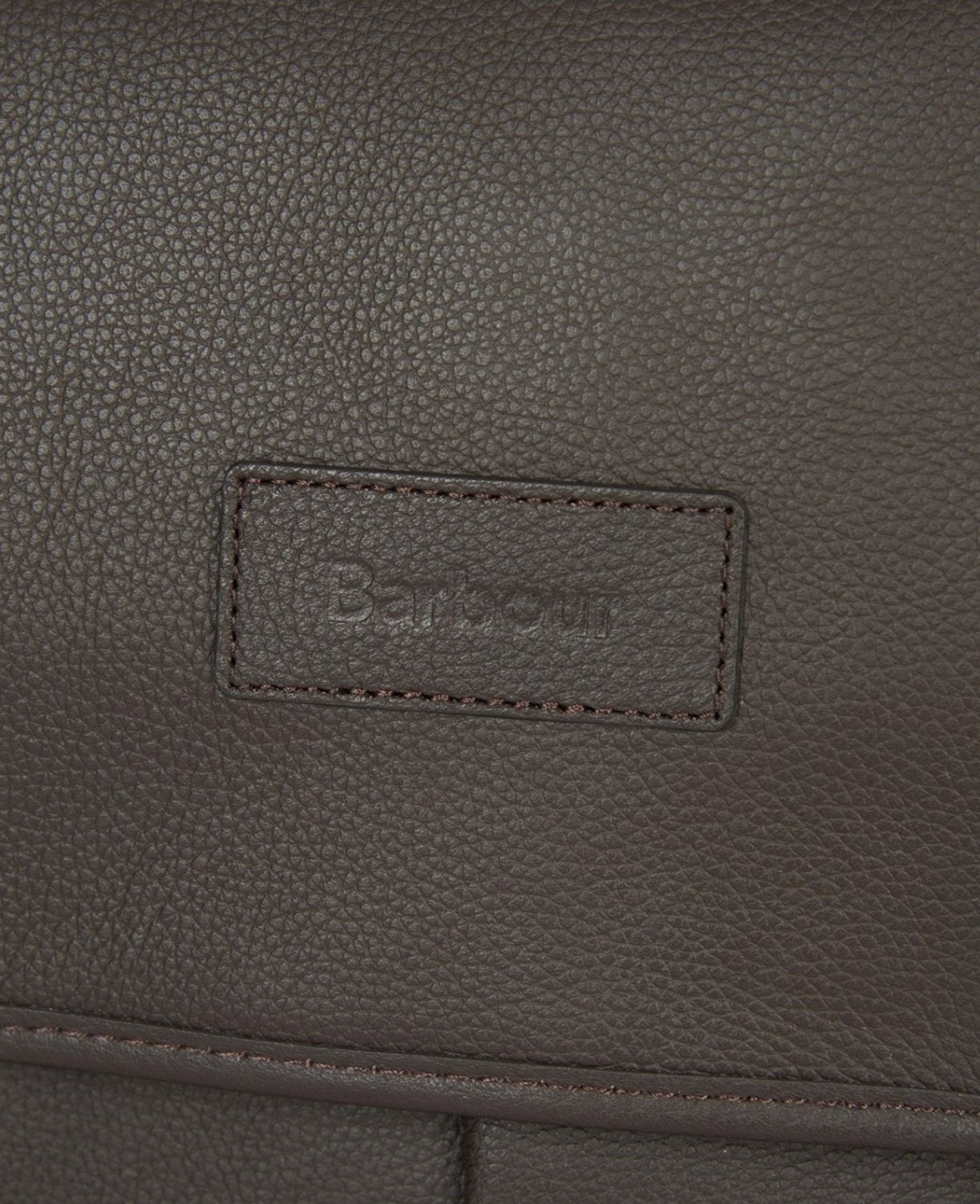 LUXURY HUB BARBOUR LEATHER BRIEFCASE