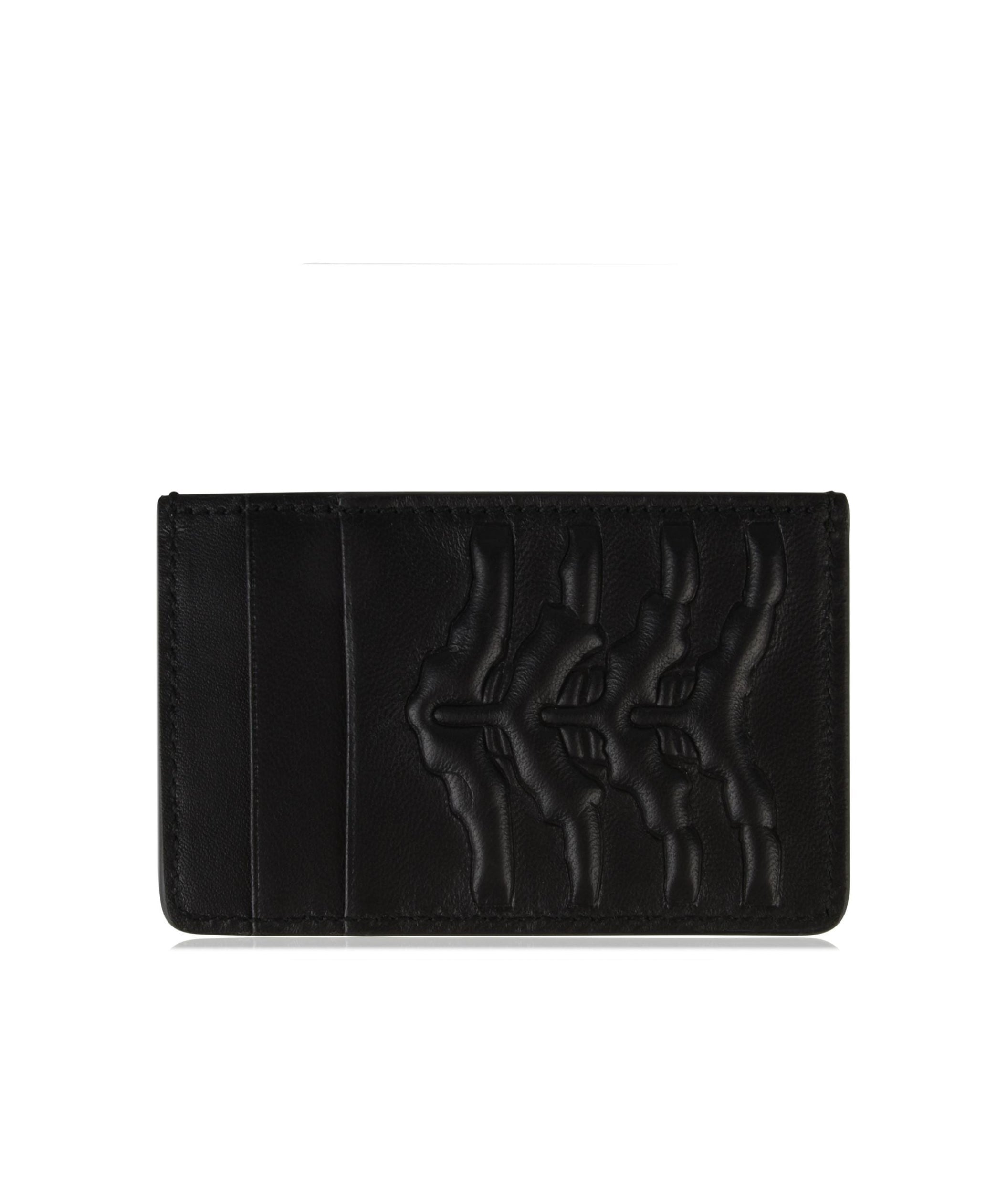 LUXURY HUB ALEXANDER MCQUEEN LOGO CARD HOLDER