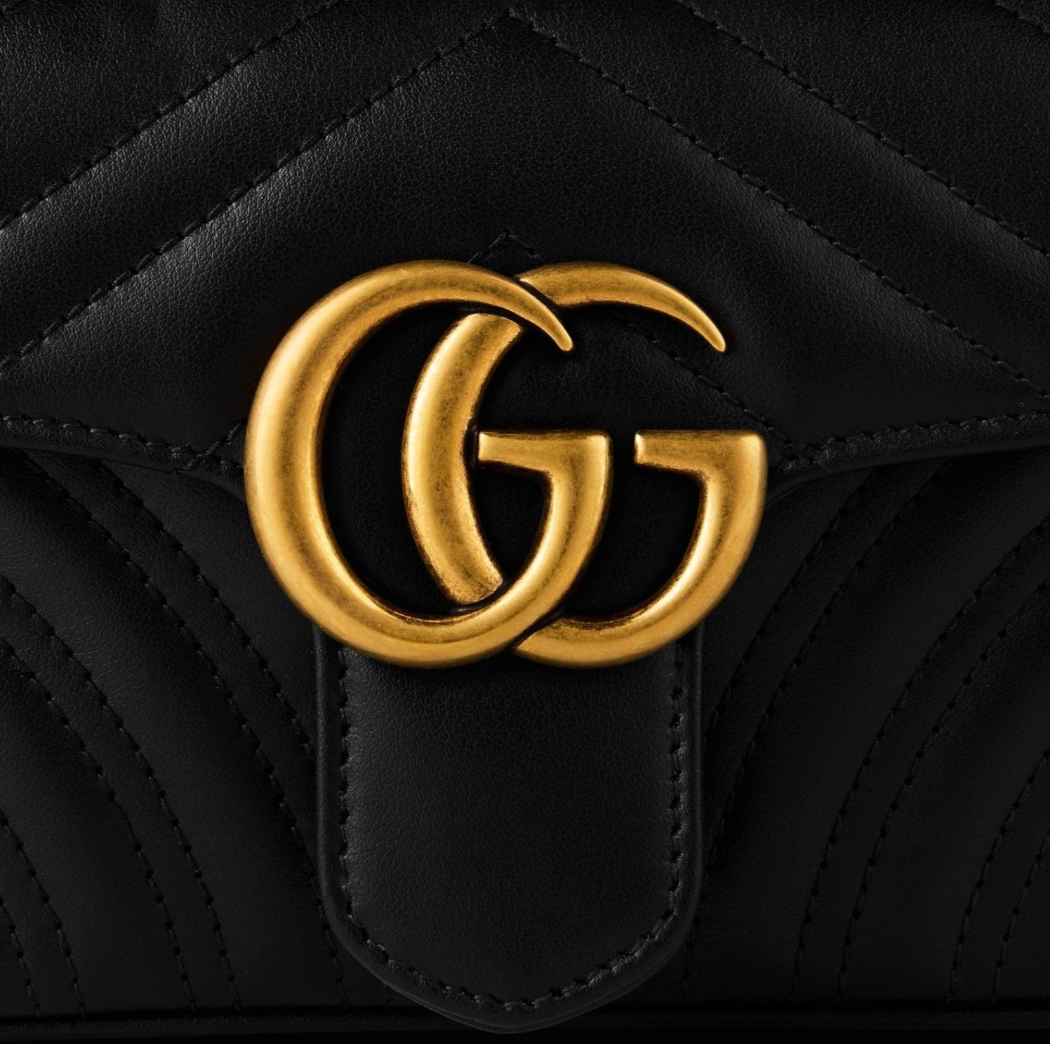 LUXURY HUB GUCCI GG MARMONT MATELLASSÉ MINI BAG