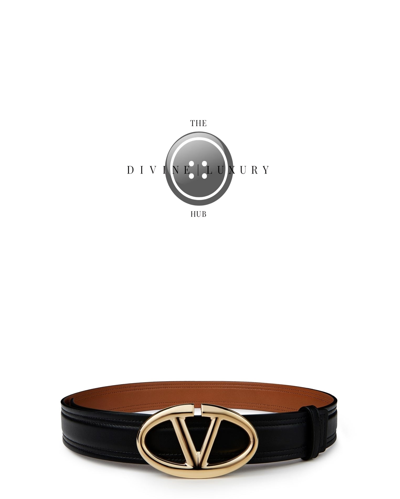 LUXURY HUB VALENTINO GARAVANI VG VLOGO BELT