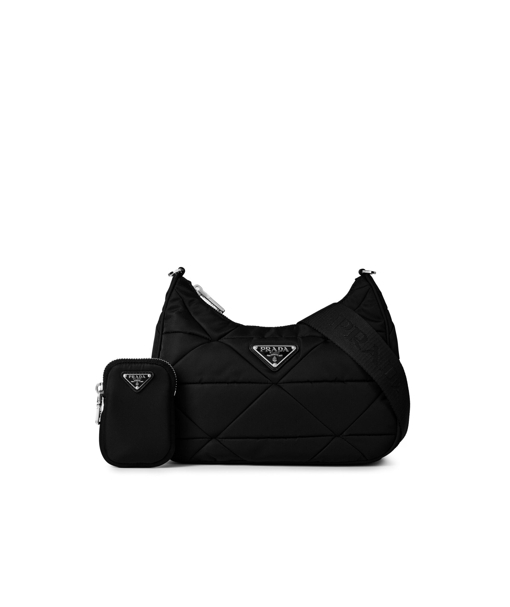 LUXURY HUB PRADA PADDED RE-NYLON SHOULDER BAG