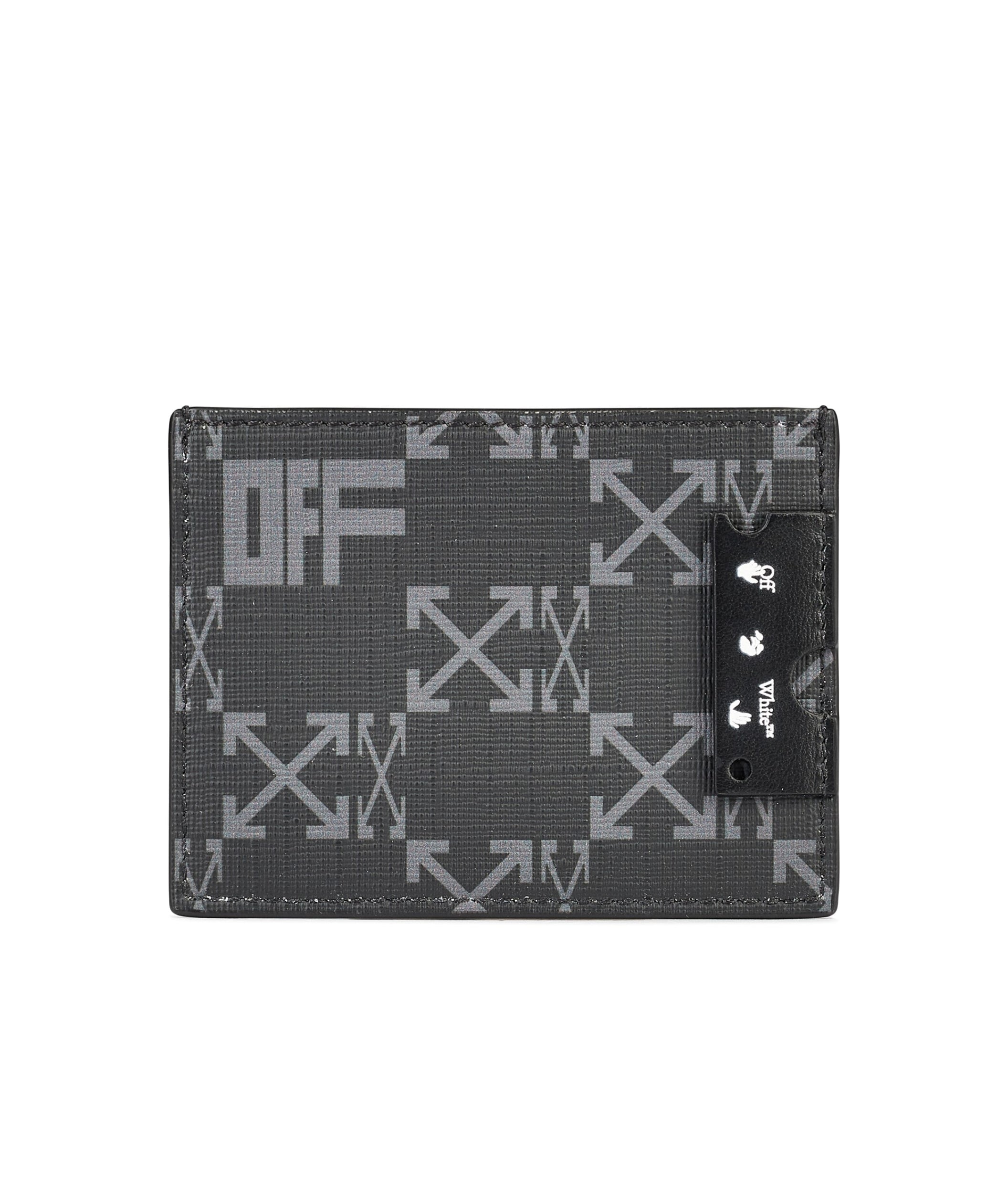 LUXURY HUB OFF WHITE MONOGRAM CARDHOLDER