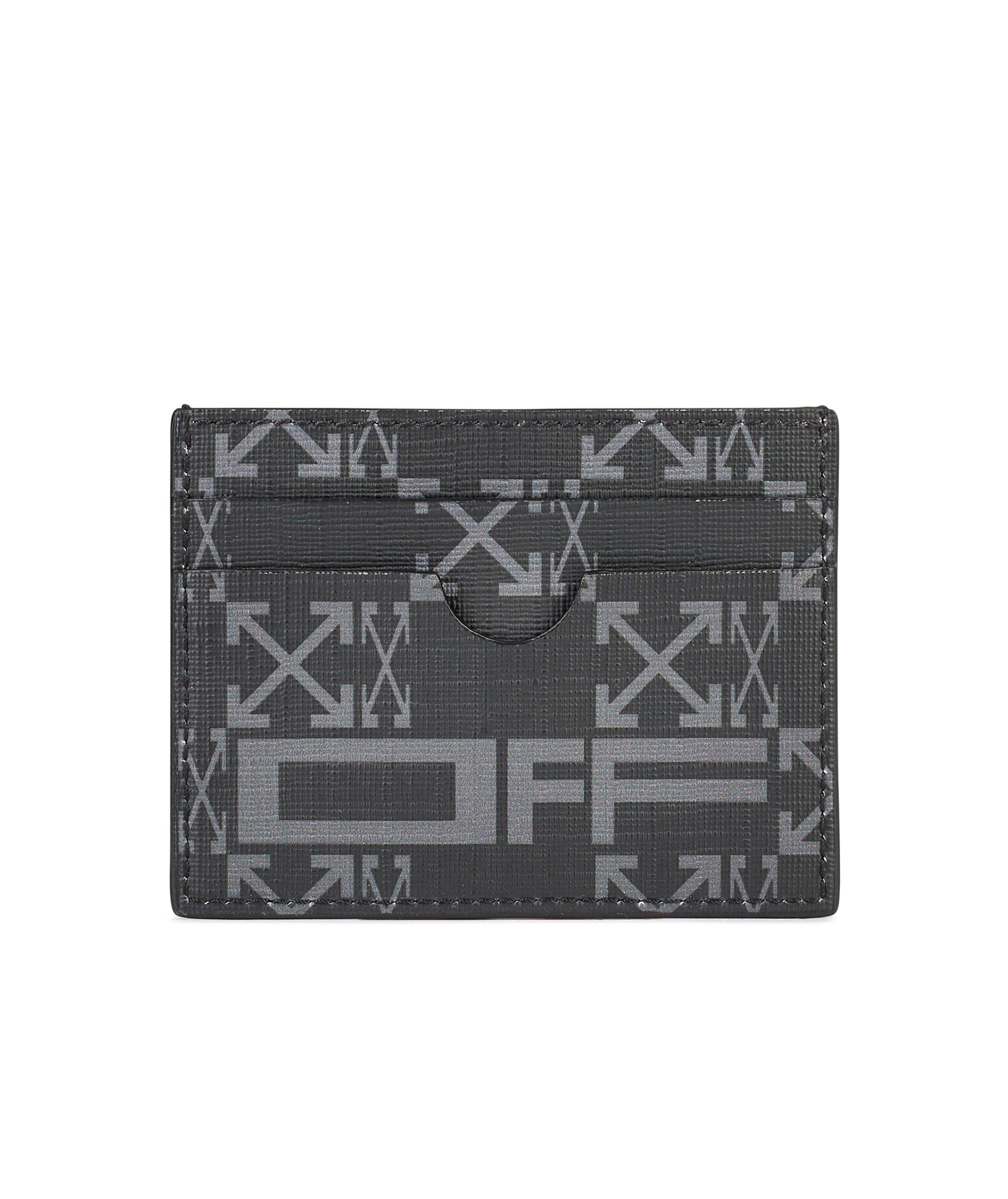 LUXURY HUB OFF WHITE MONOGRAM CARDHOLDER