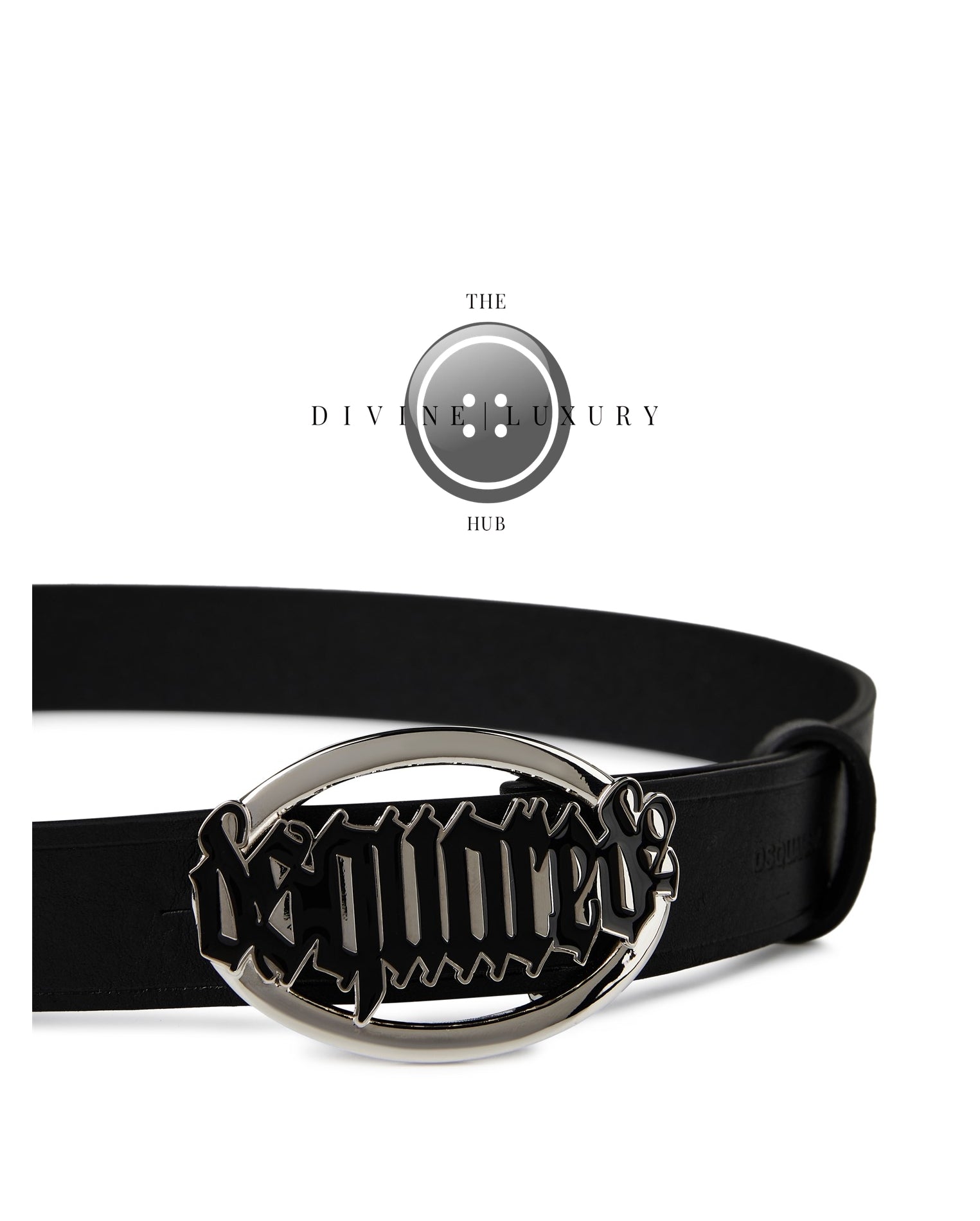 LUXURY HUB DSQUARED2 DSQ PLAQUE BELT